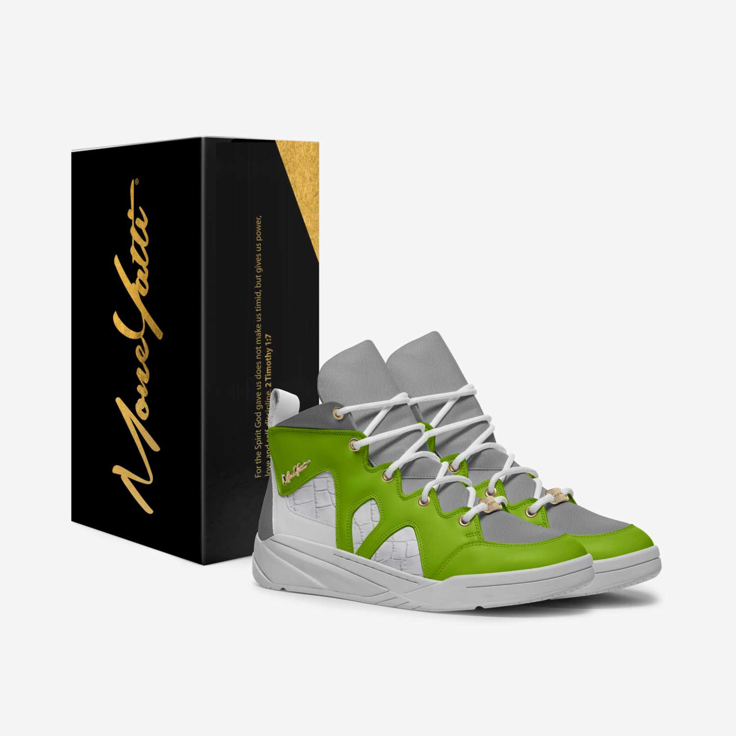 MONEYATTI TAKEOFF 001 custom made in Italy shoes by Moneyatti Brand | Box view
