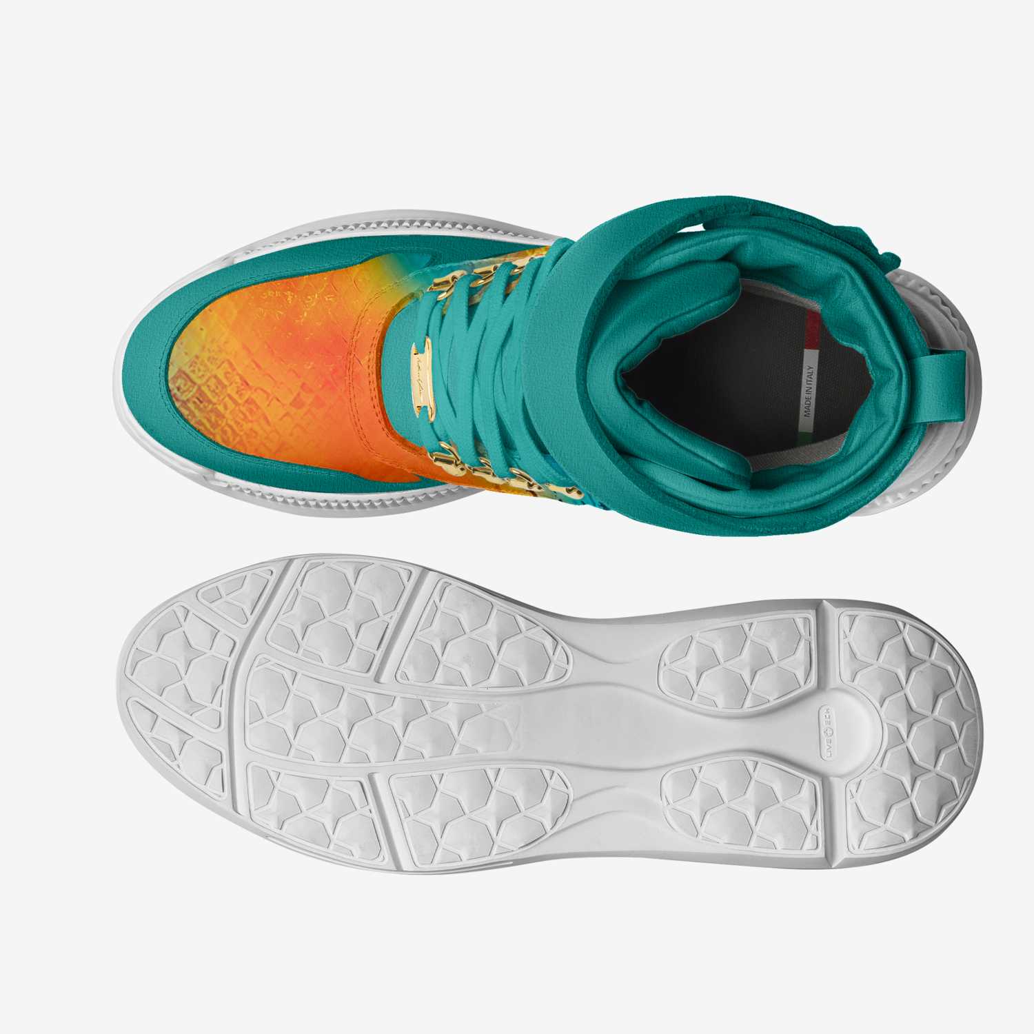 Moneyatti Kam52 custom made in Italy shoes by Moneyatti Brand | Top view