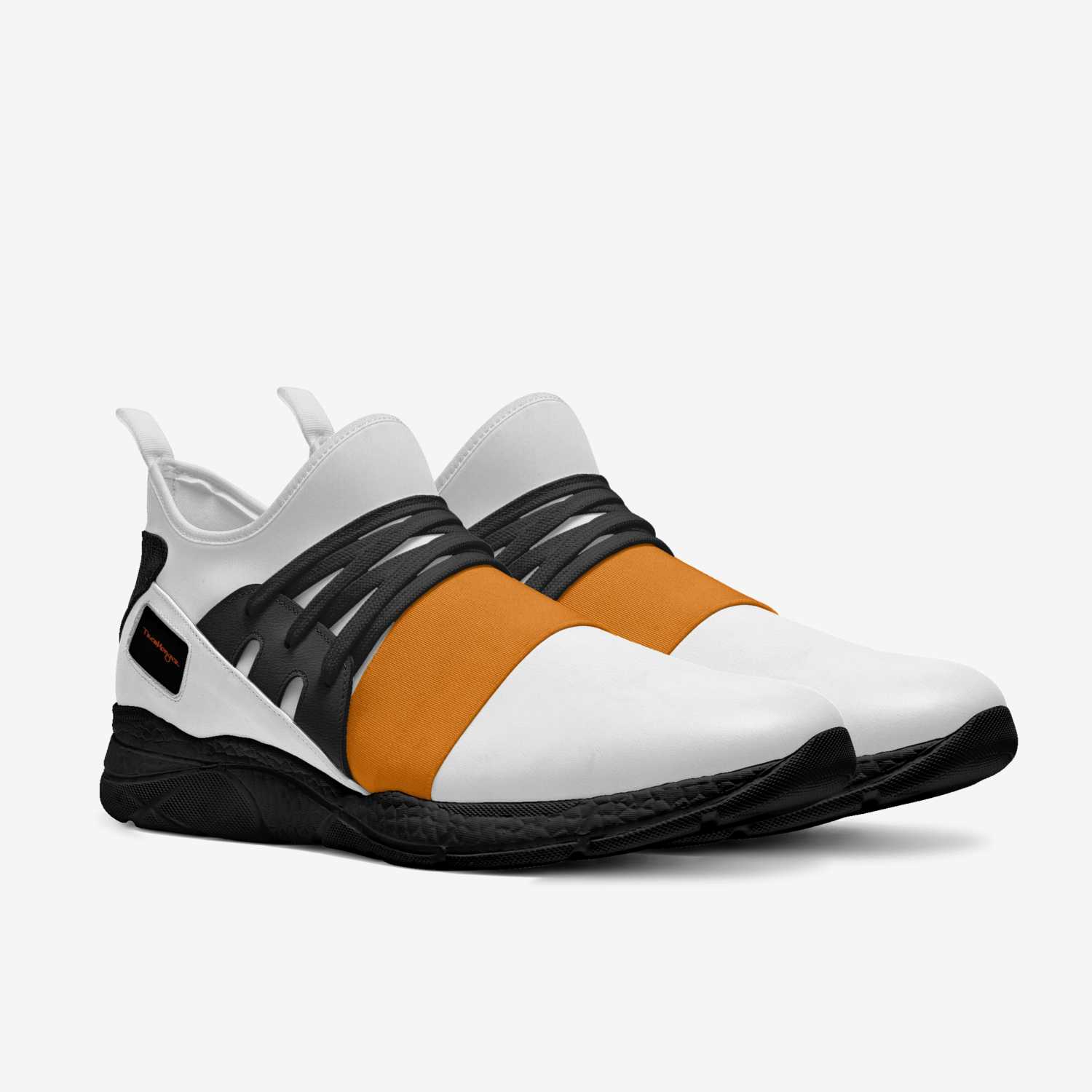 TygerStyle low 3 custom made in Italy shoes by TrewMonger Brand | Double view