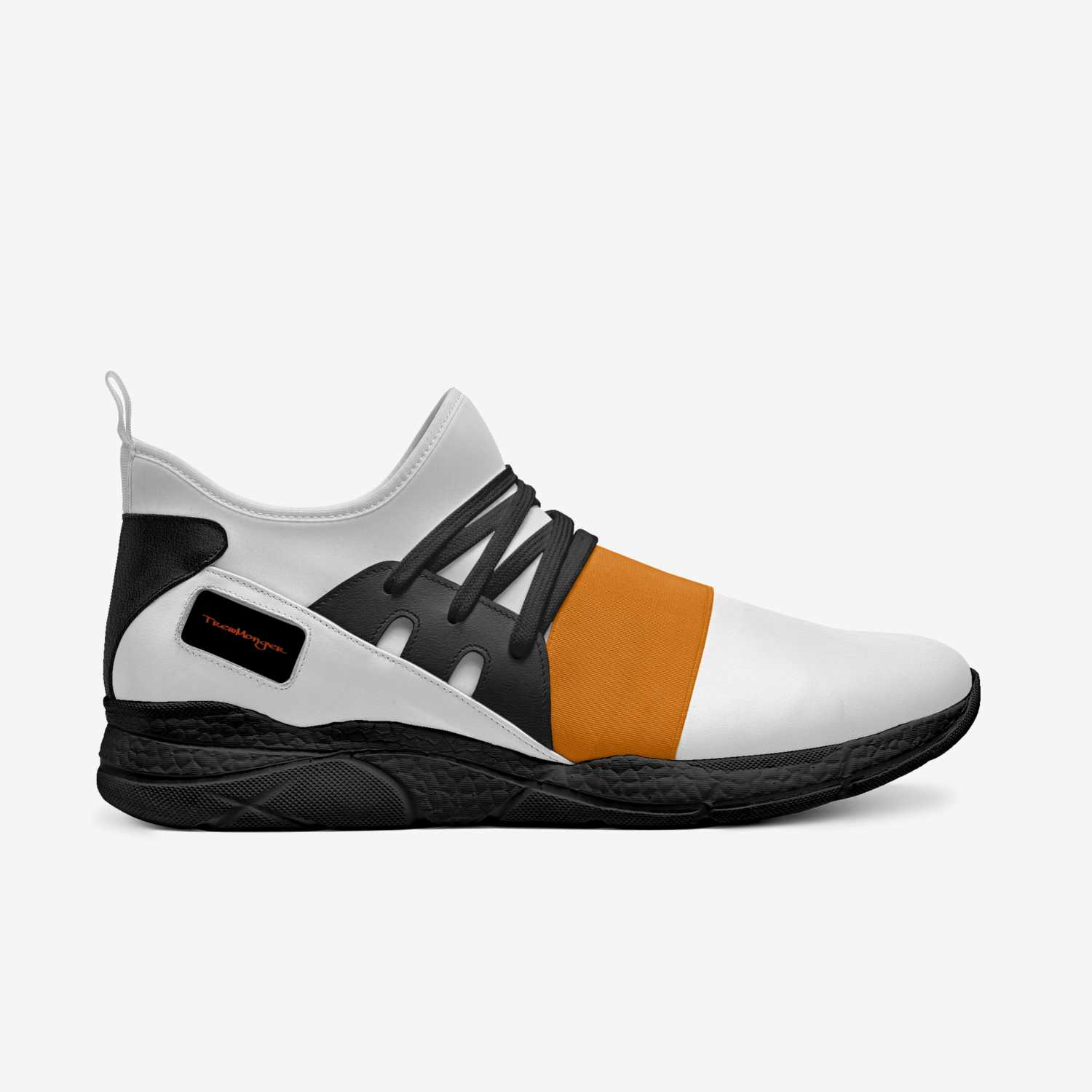 TygerStyle low 3 custom made in Italy shoes by TrewMonger Brand | Side view