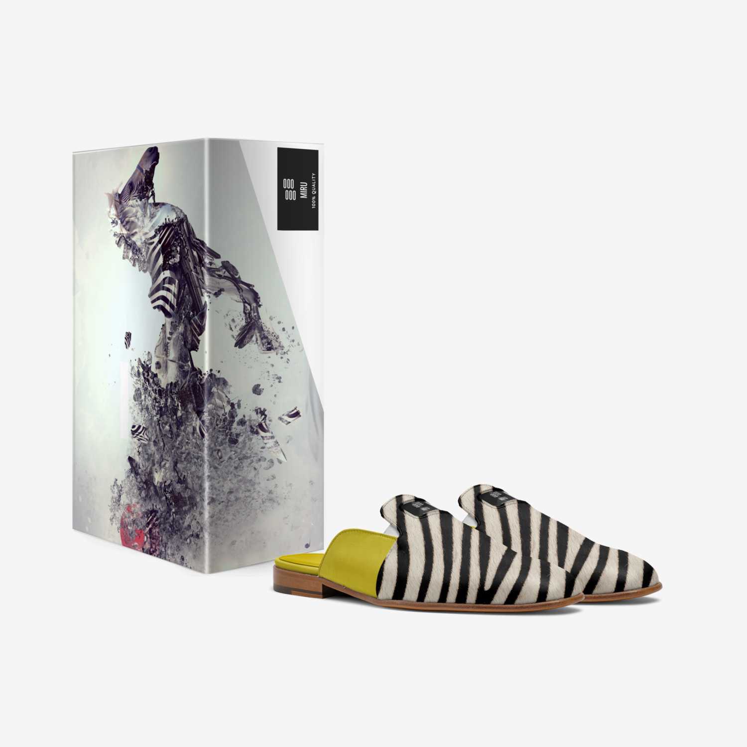 MIRU custom made in Italy shoes by Shawnkyle Thomas-brooks | Box view