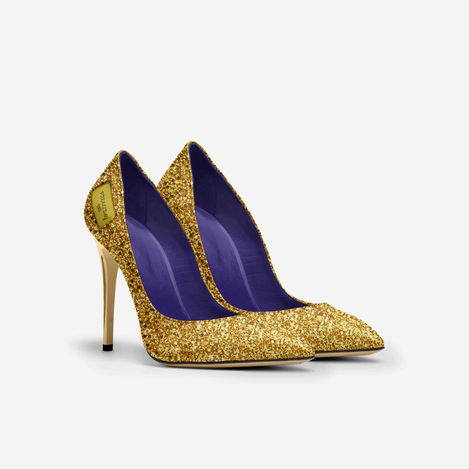 FUNKY FAITH custom made in Italy shoes by Charmaine Betty-singleton | Double view