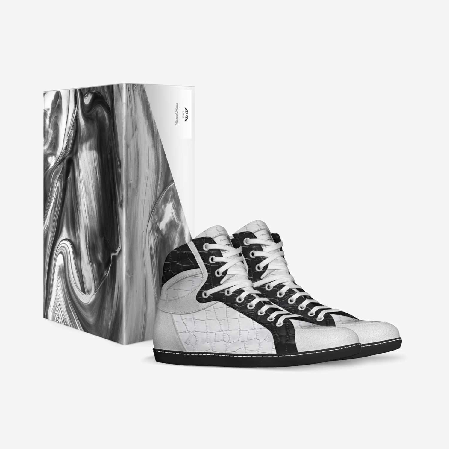 Chamael Harris custom made in Italy shoes by Tony V.harris | Box view