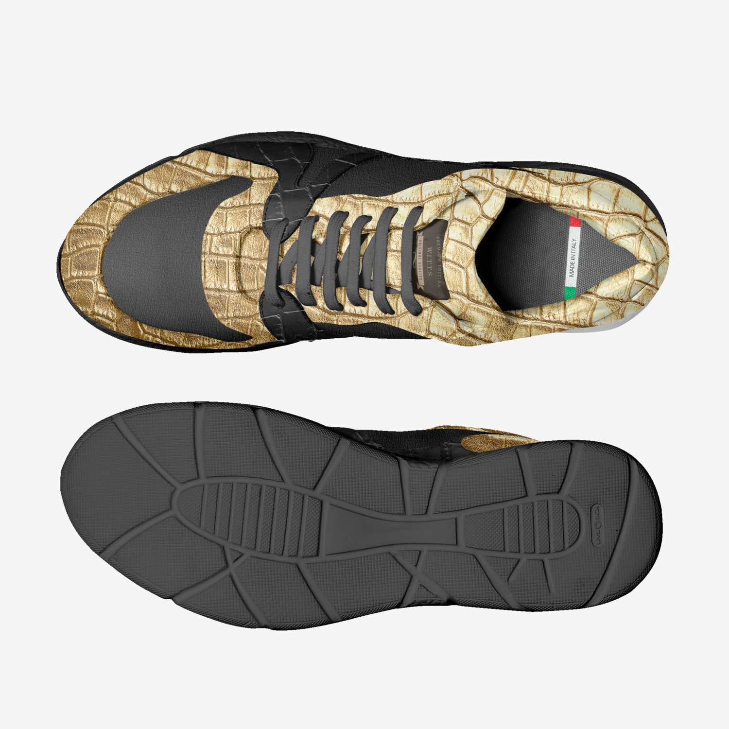 W.I.T.T.S custom made in Italy shoes by Kenneth Archbold | Top view
