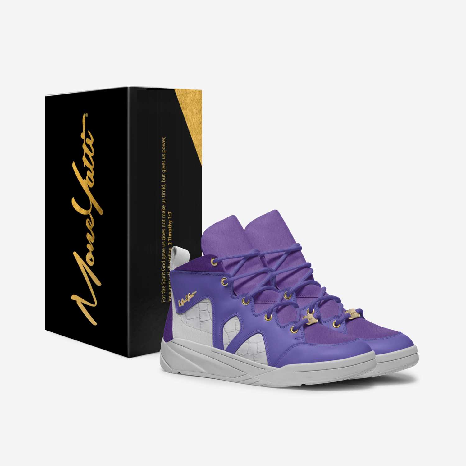 MONEYATTI TAKE OFF 016 custom made in Italy shoes by Moneyatti Brand | Box view