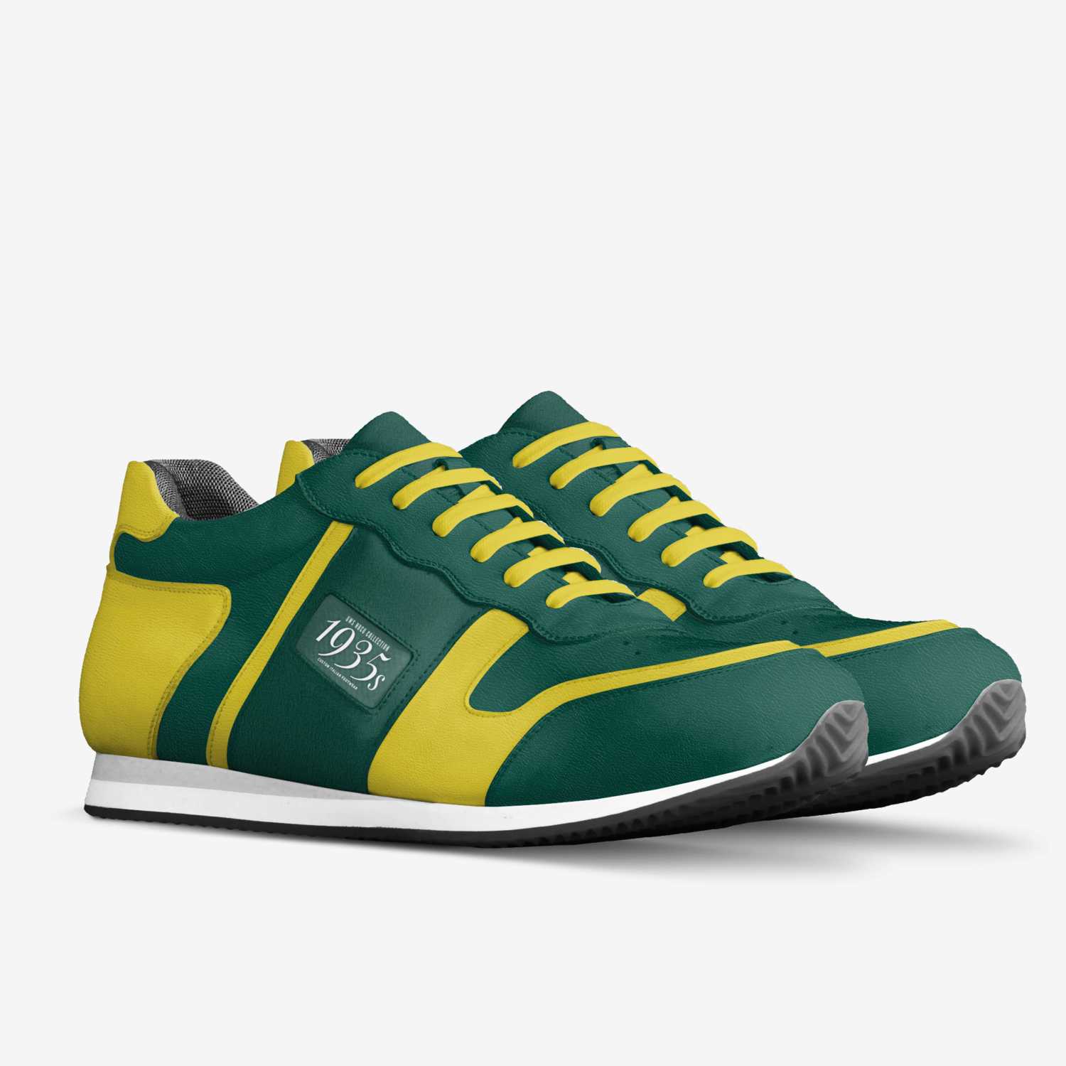 1935 Runners custom made in Italy shoes by Urbanwallstreet Earl | Double view