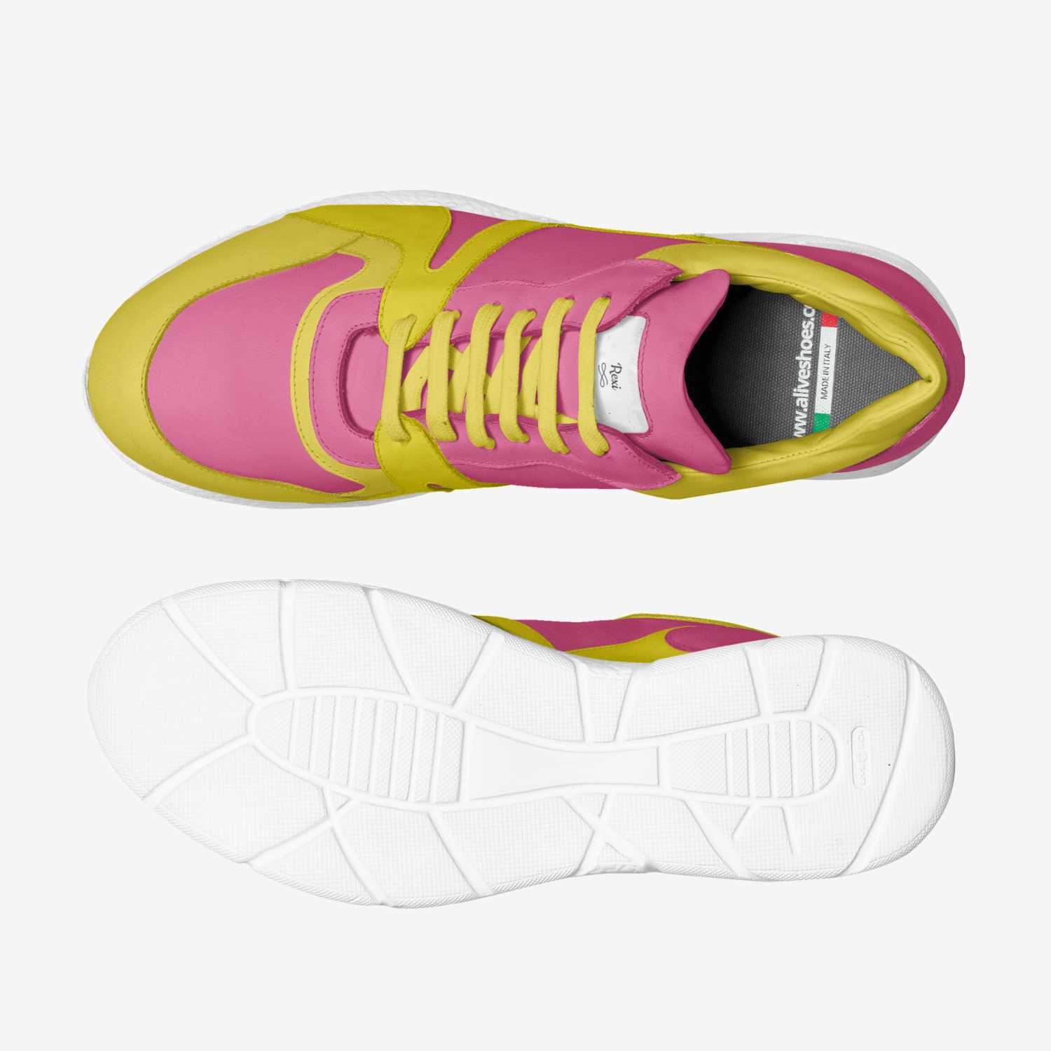 Rexi custom made in Italy shoes by Rohit | Top view