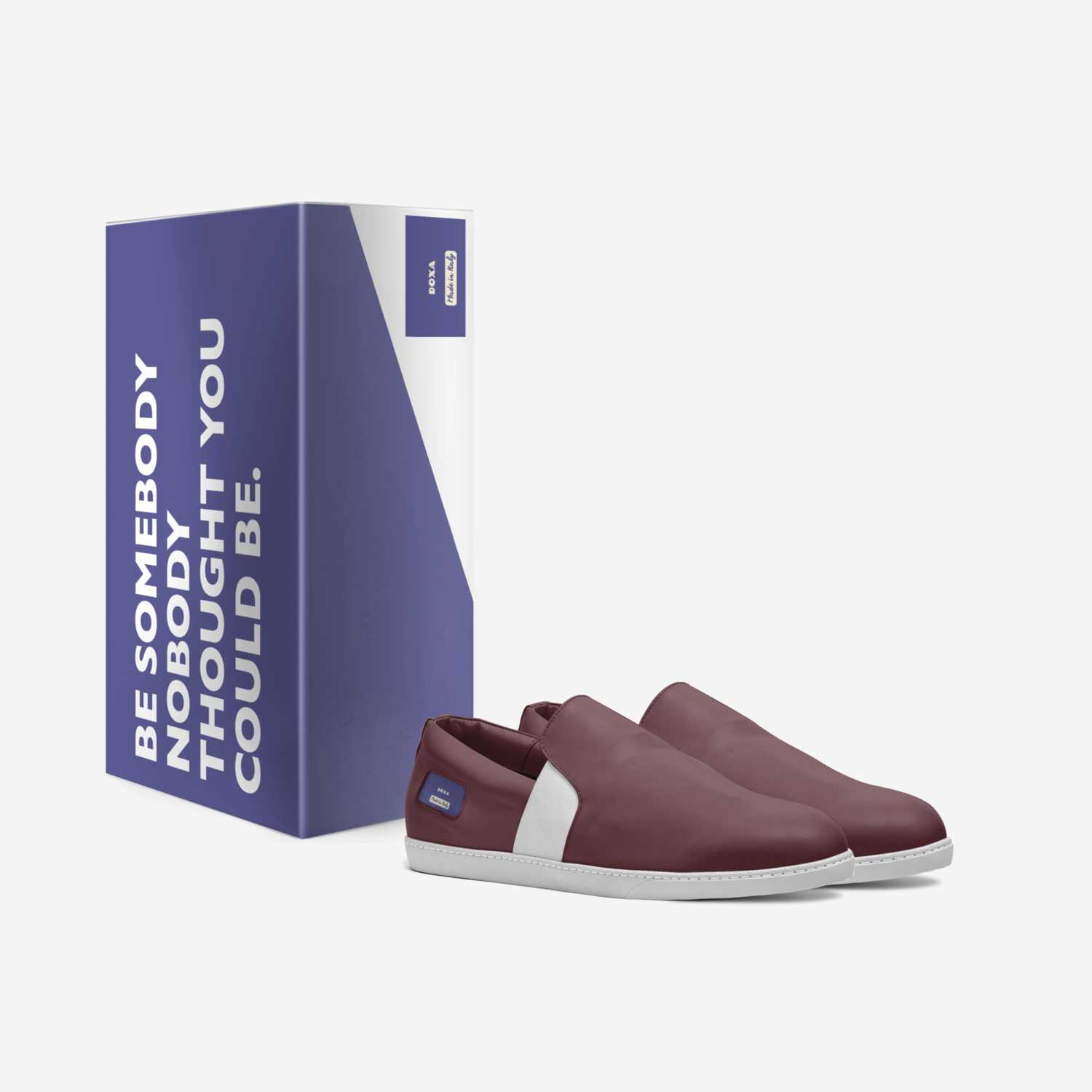 DOXA custom made in Italy shoes by Ferdy Ed | Box view