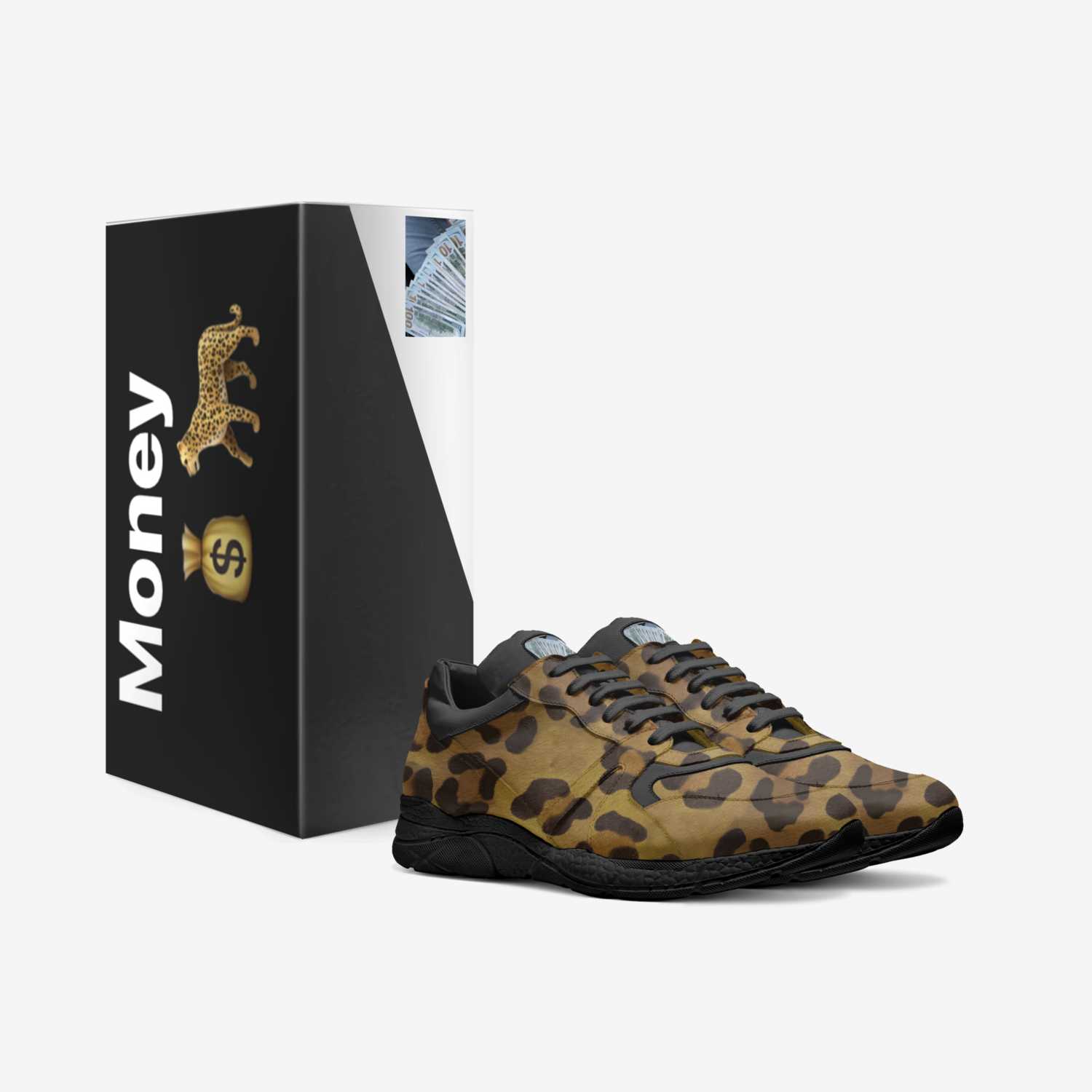 Money  custom made in Italy shoes by Donnell Rainey | Box view