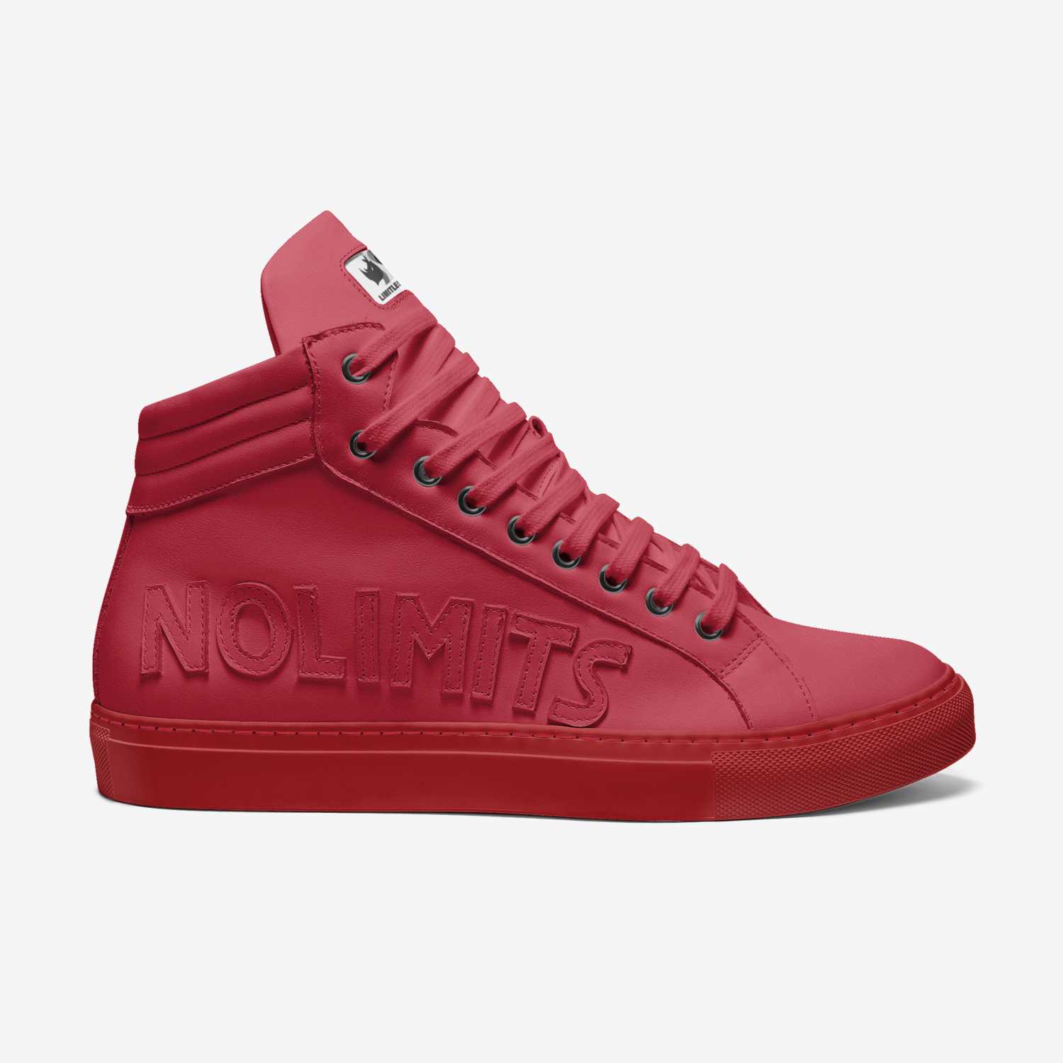 THE BA$$ custom made in Italy shoes by Limitless Kicks | Side view