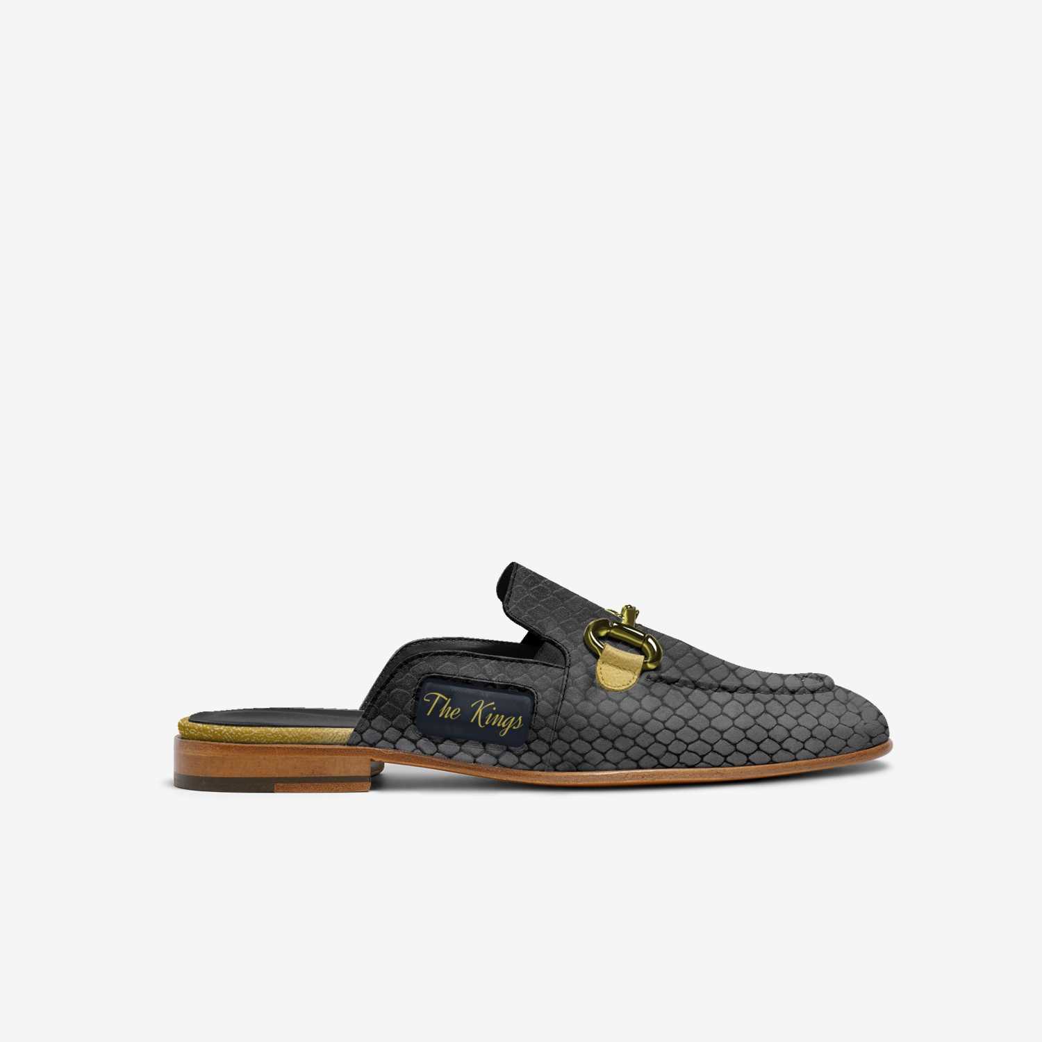 Escobar custom made in Italy shoes by Ahmed F M Hamdan | Side view