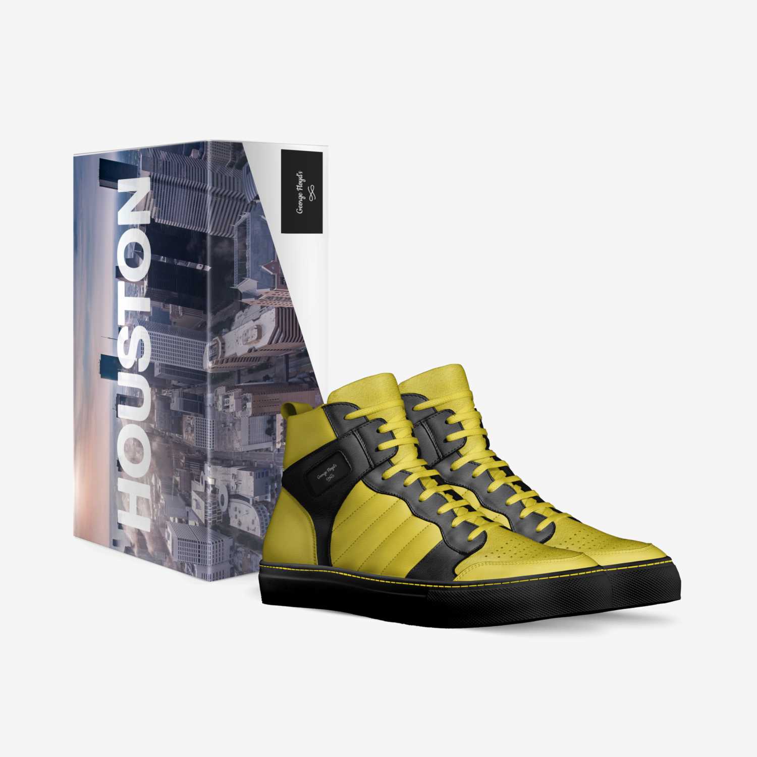 George Floyd's custom made in Italy shoes by Emma Wilson | Box view