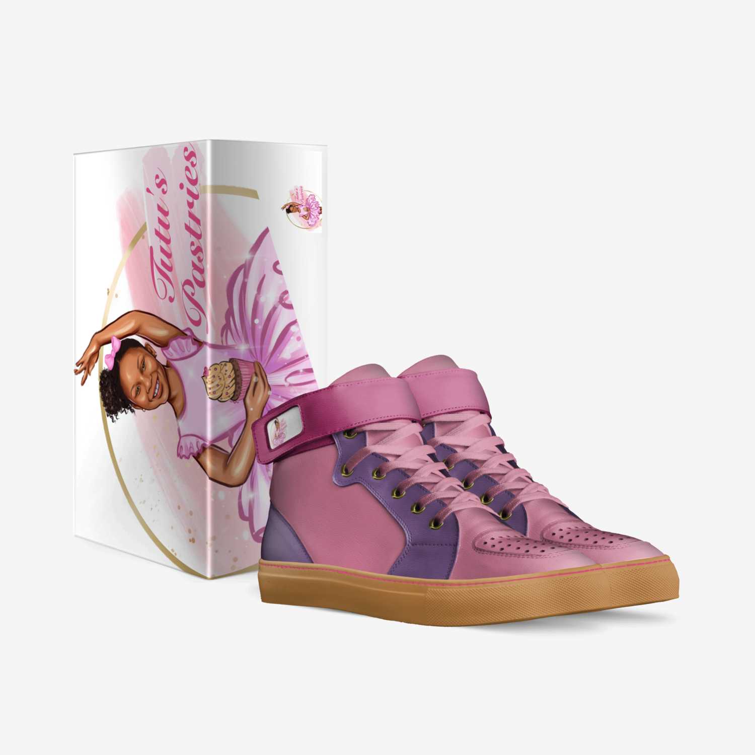 TuTu's Pastries custom made in Italy shoes by Brittany Bush | Box view