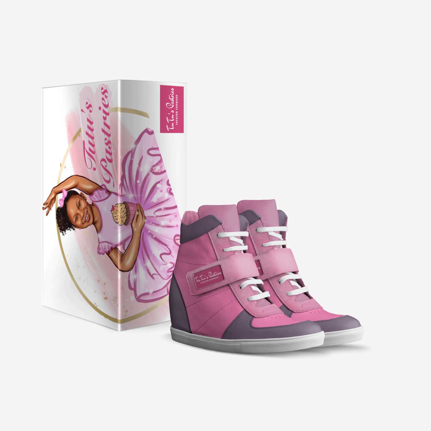 TuTu's Pastries custom made in Italy shoes by Brittany Bush | Box view