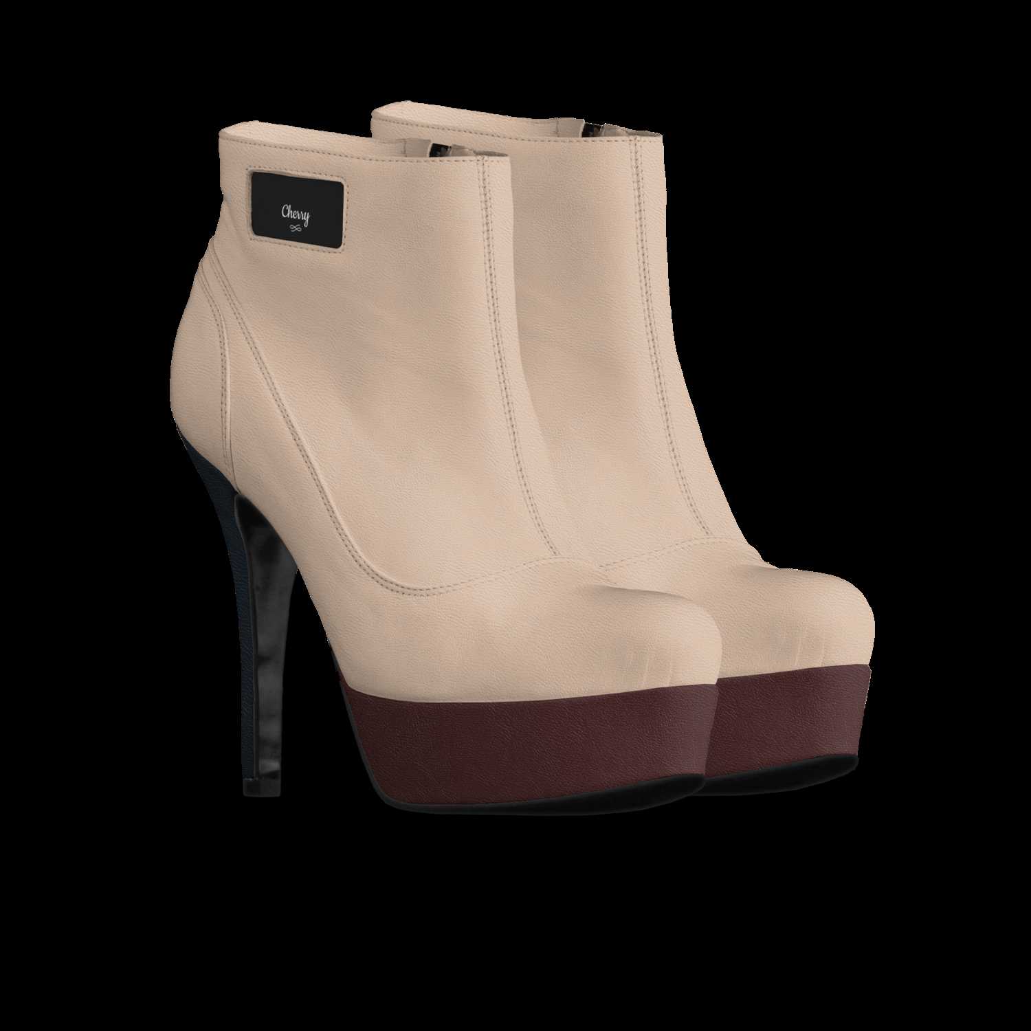 Custom high heel boots top