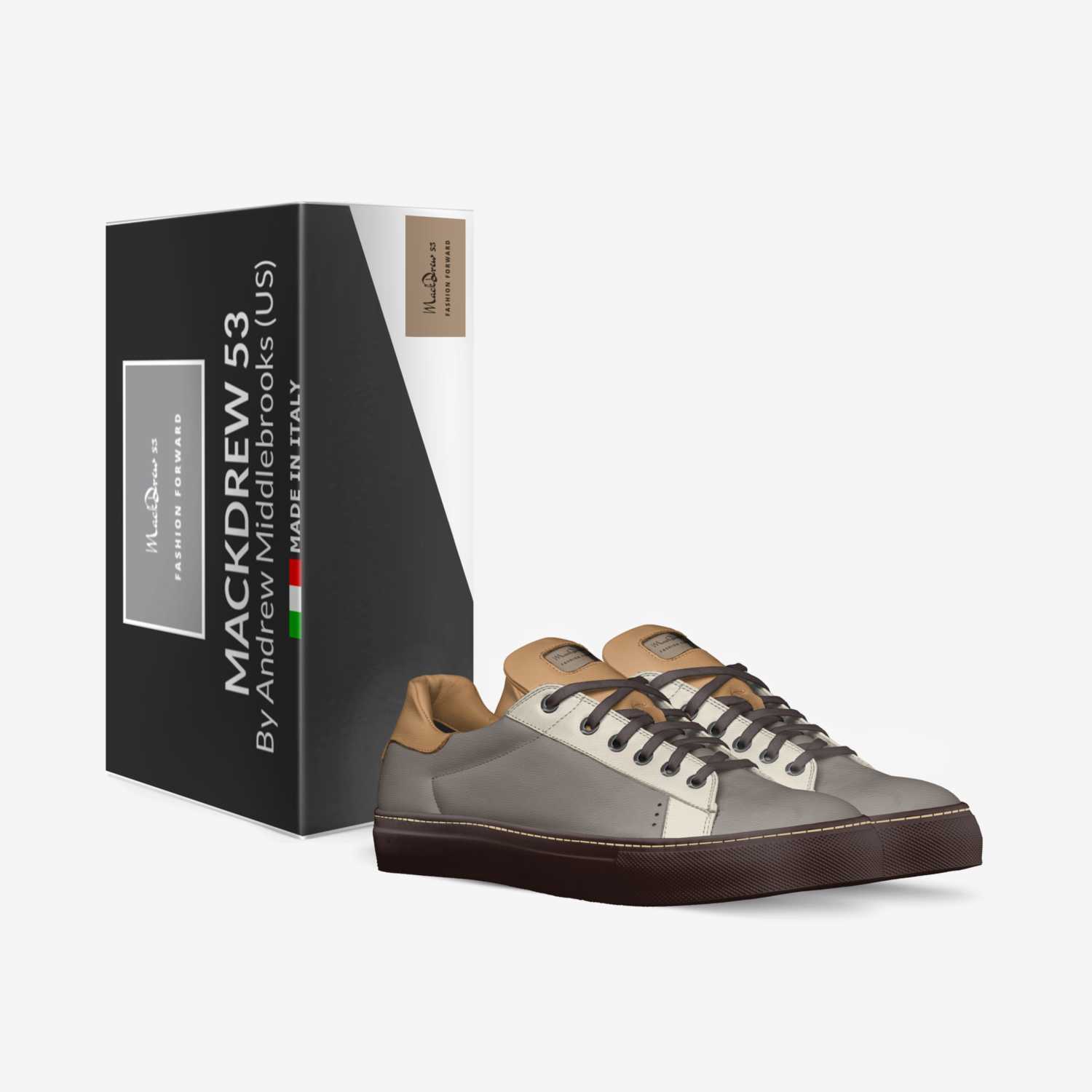 MackDrew 53 custom made in Italy shoes by Andrew Middlebrooks | Box view
