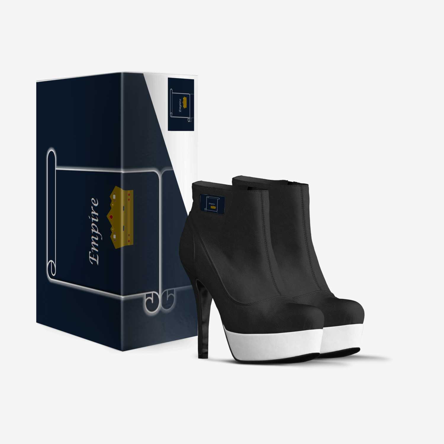 Empire custom made in Italy shoes by Sherae Love | Box view