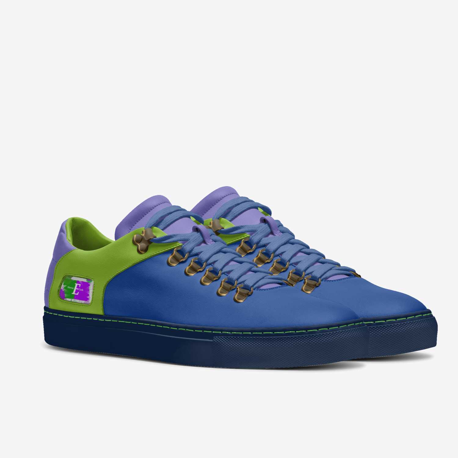 Sherae E. Cash custom made in Italy shoes by Sherae Love | Double view