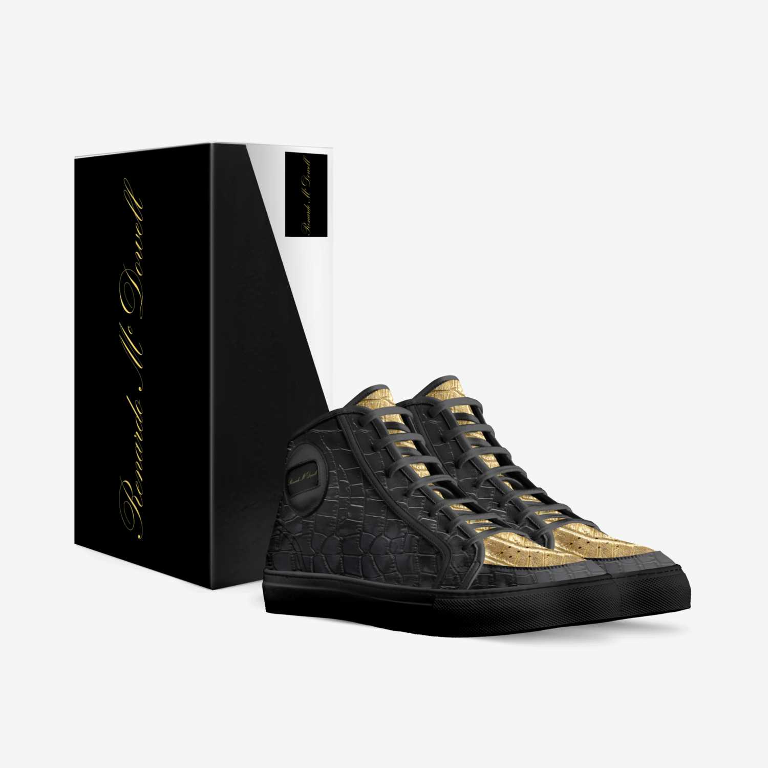 Renardo McDowell custom made in Italy shoes by Erik Mcdowell | Box view