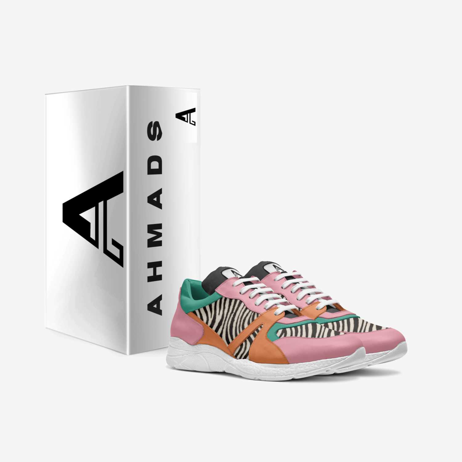 Ahmads  custom made in Italy shoes by Brandon Ahmad | Box view