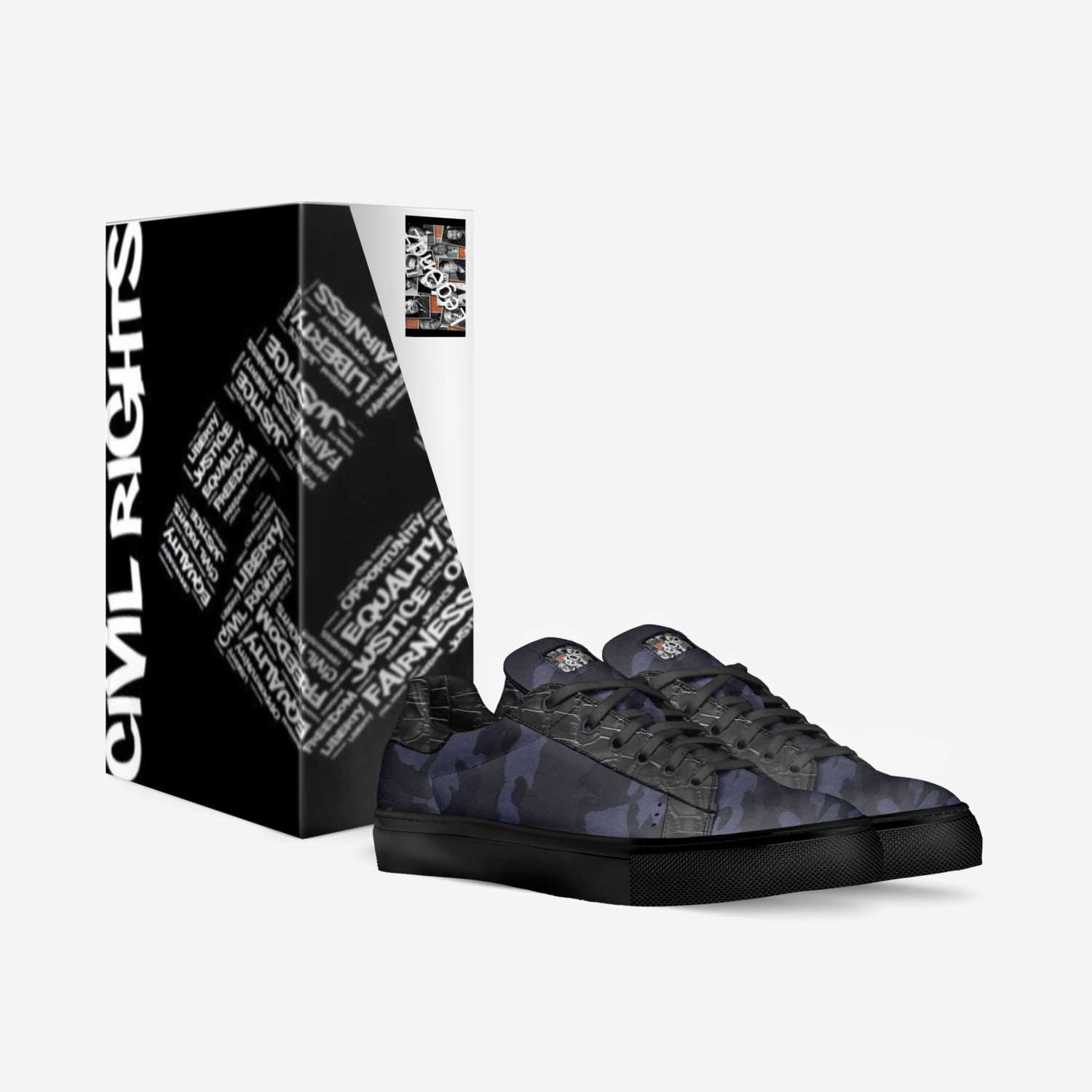 LegƏndz BLACKOUTZ custom made in Italy shoes by Juju & Najm Toomey | Box view