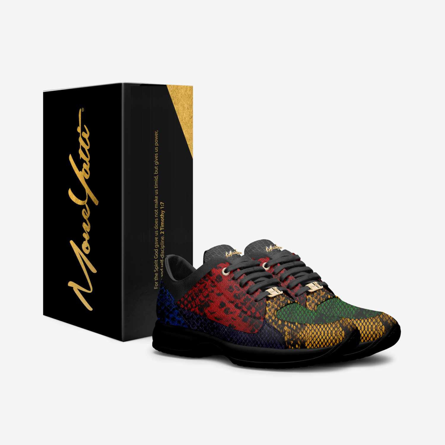 MONEYATTI DRIPLW86 custom made in Italy shoes by Moneyatti Brand | Box view