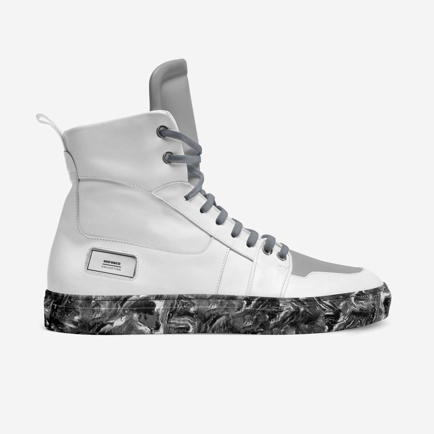GeForce  custom made in Italy shoes by Gregg Williams | Side view