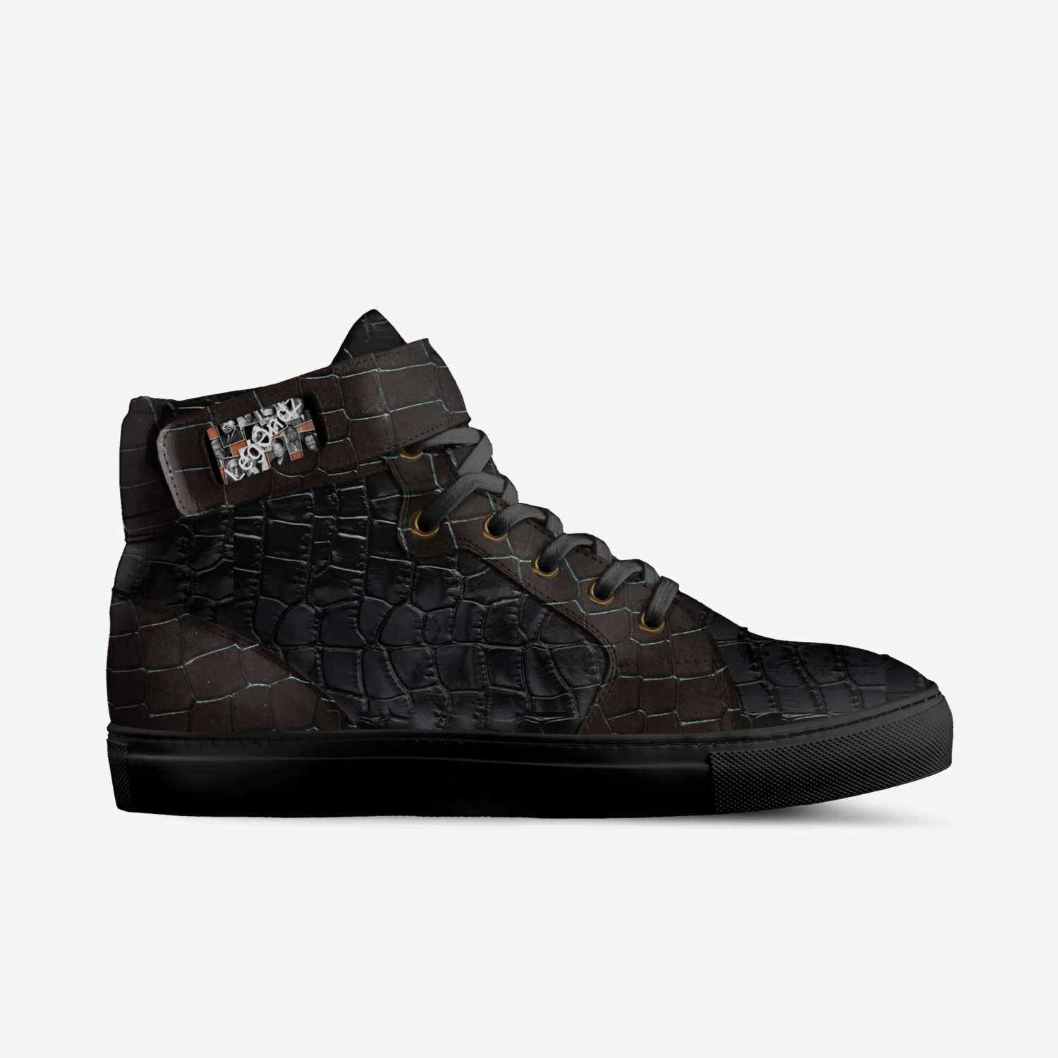 LEGƏNDZ ChocoDROPZ custom made in Italy shoes by Juju & Najm Toomey | Side view