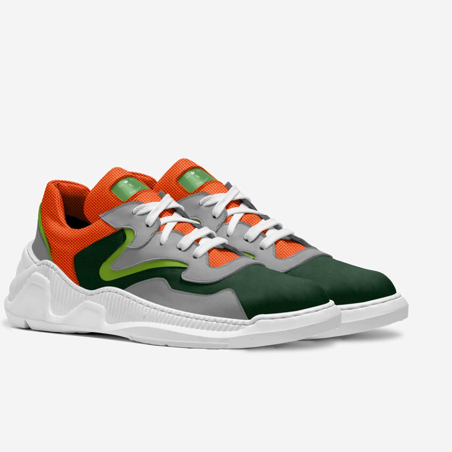 V-2 "Citrus" custom made in Italy shoes by King David Smith Ii | Double view