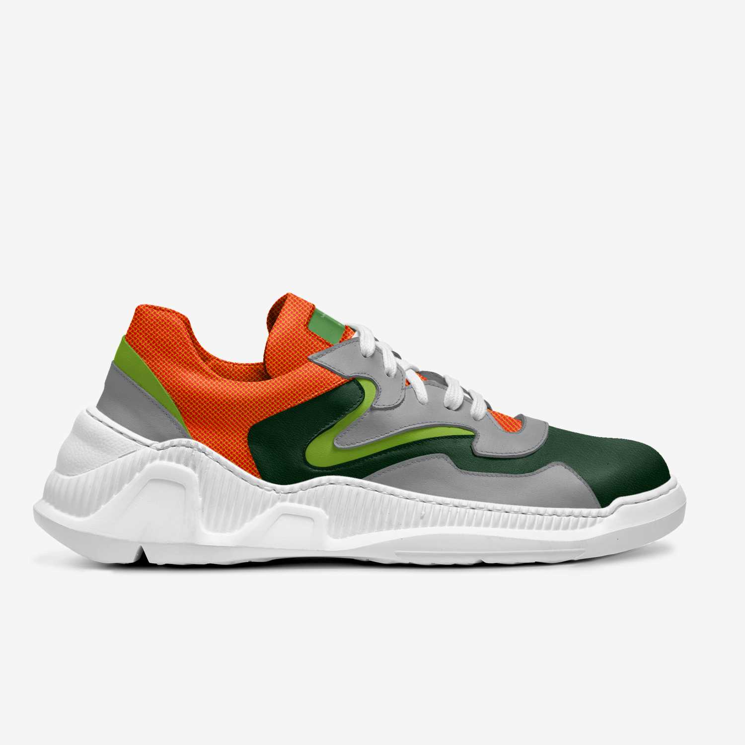 V-2 "Citrus" custom made in Italy shoes by King David Smith Ii | Side view