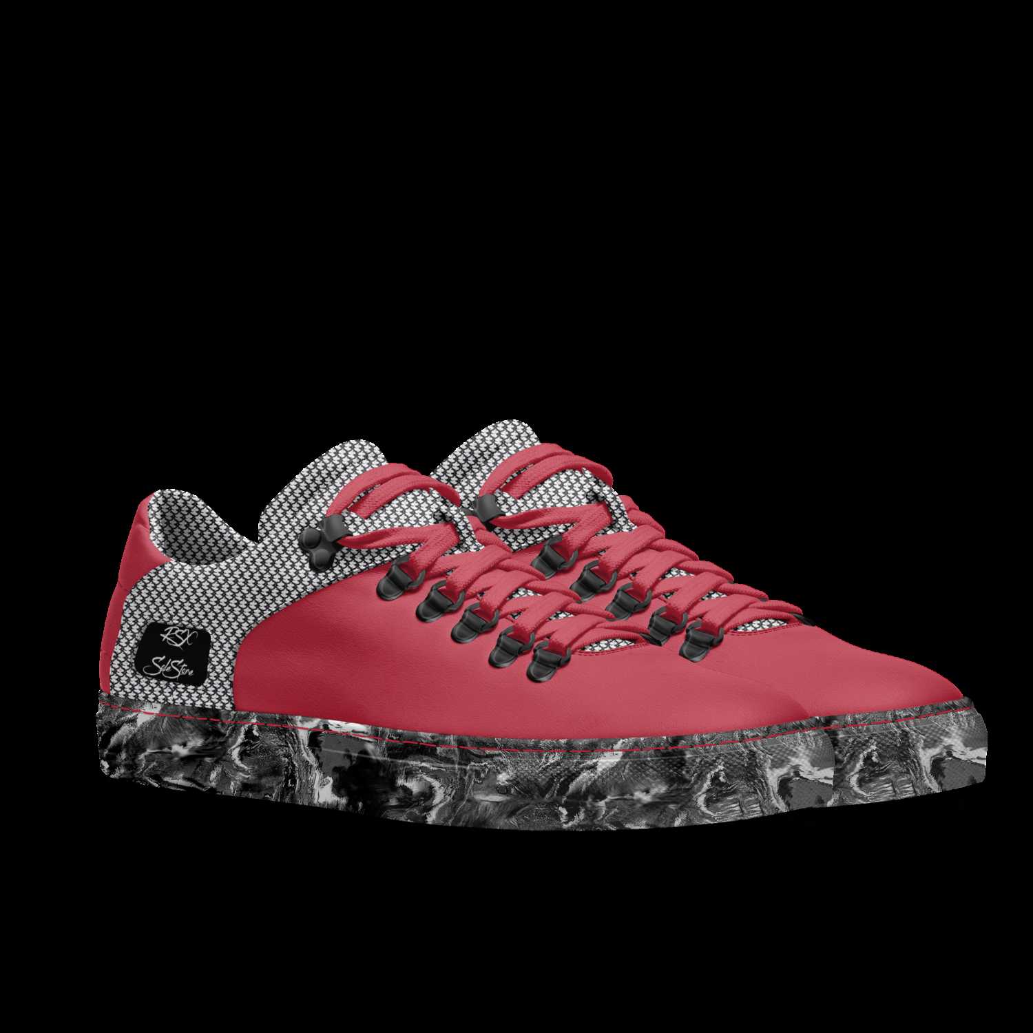 RSX Rose Red A Custom Shoe concept by Jake Rees