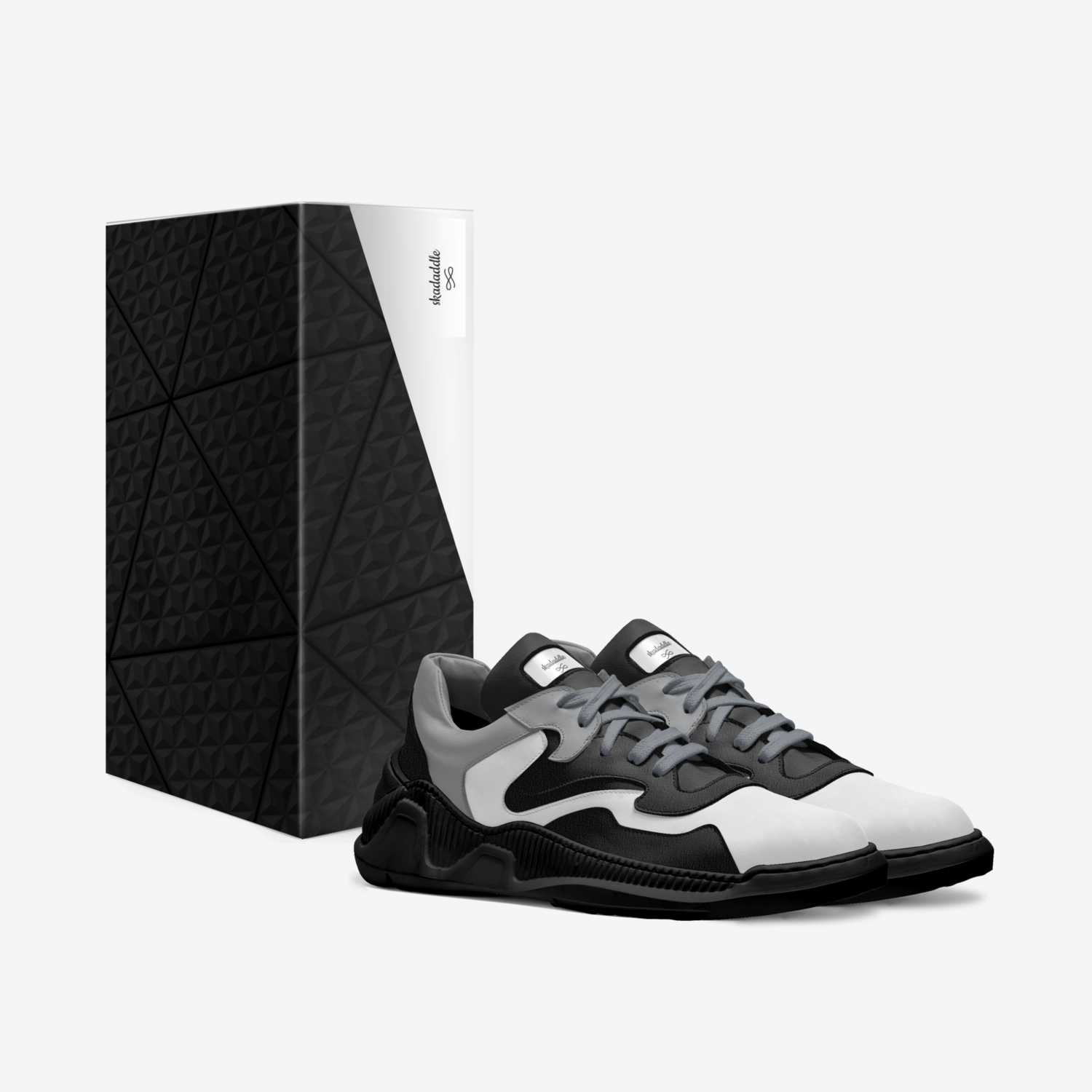 skadaddle custom made in Italy shoes by Tariq Warren | Box view