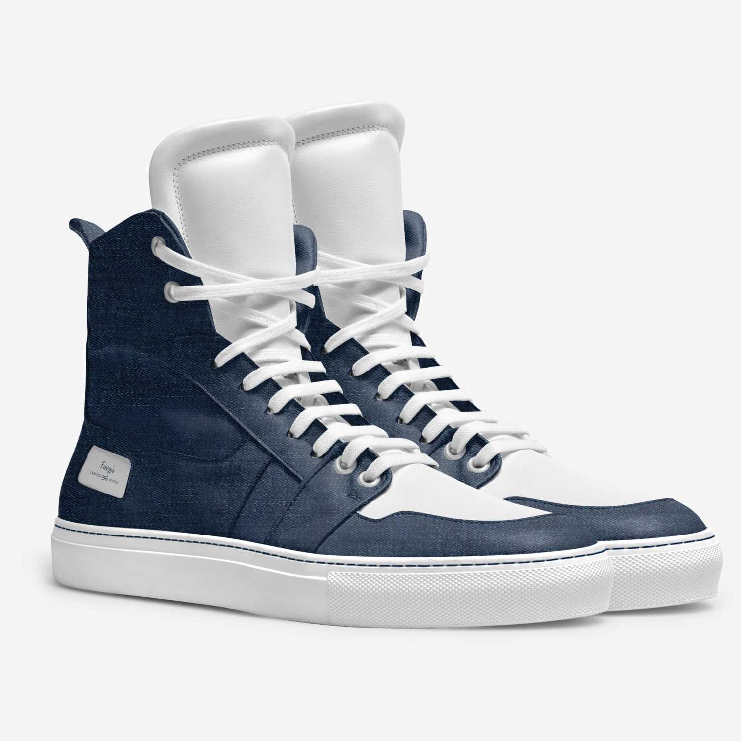Freezy's custom made in Italy shoes by Franswa Andre | Double view