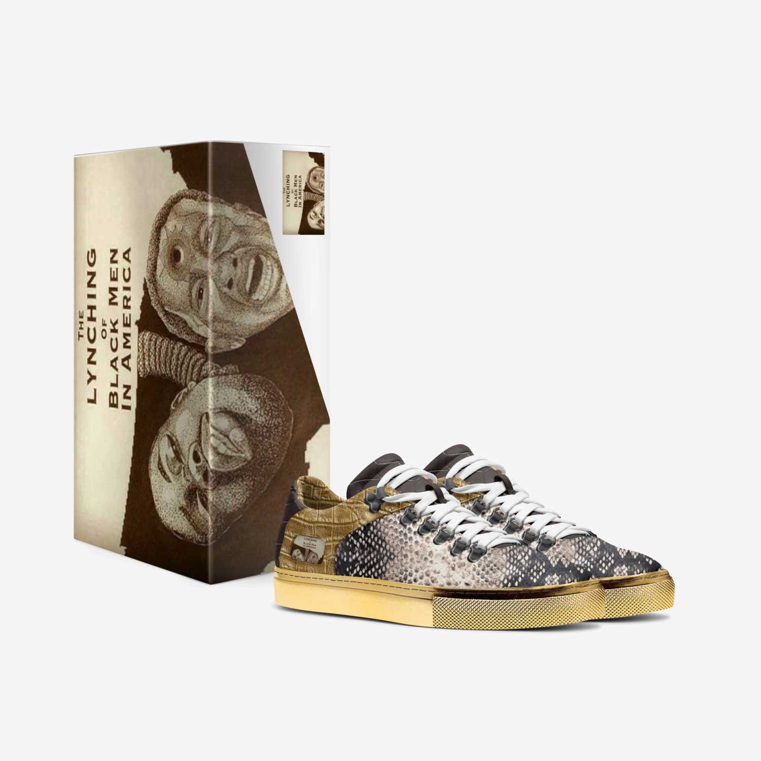 Witch Bytch  custom made in Italy shoes by Nuckylabomb Phyzeek | Box view