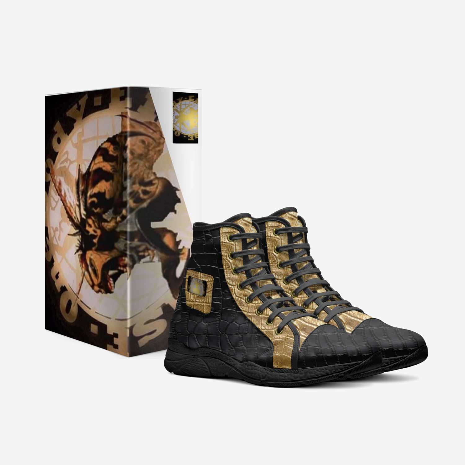 O.B.E.Z custom made in Italy shoes by Nuckylabomb Phyzeek | Box view
