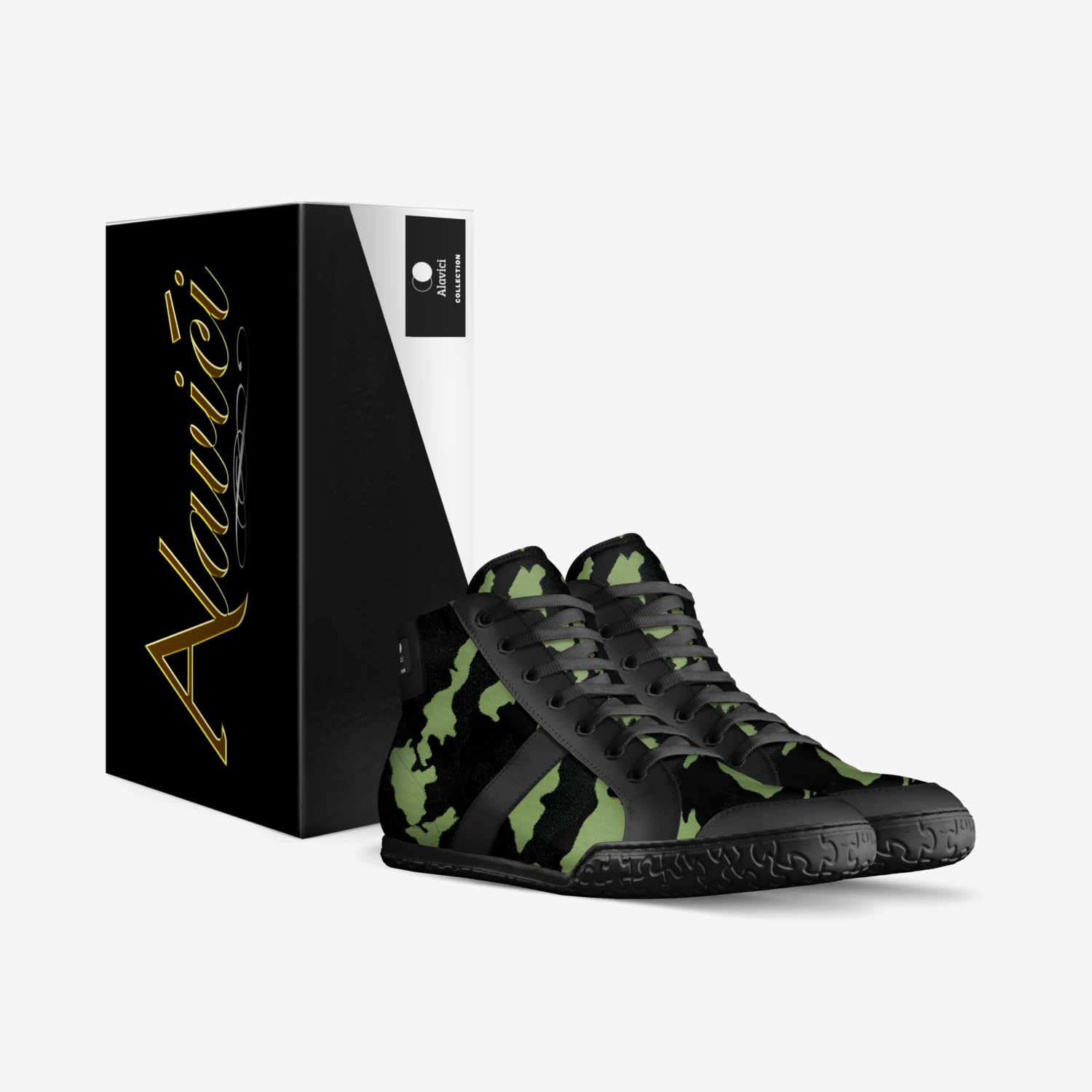 Alavici custom made in Italy shoes by Maurice Glover | Box view