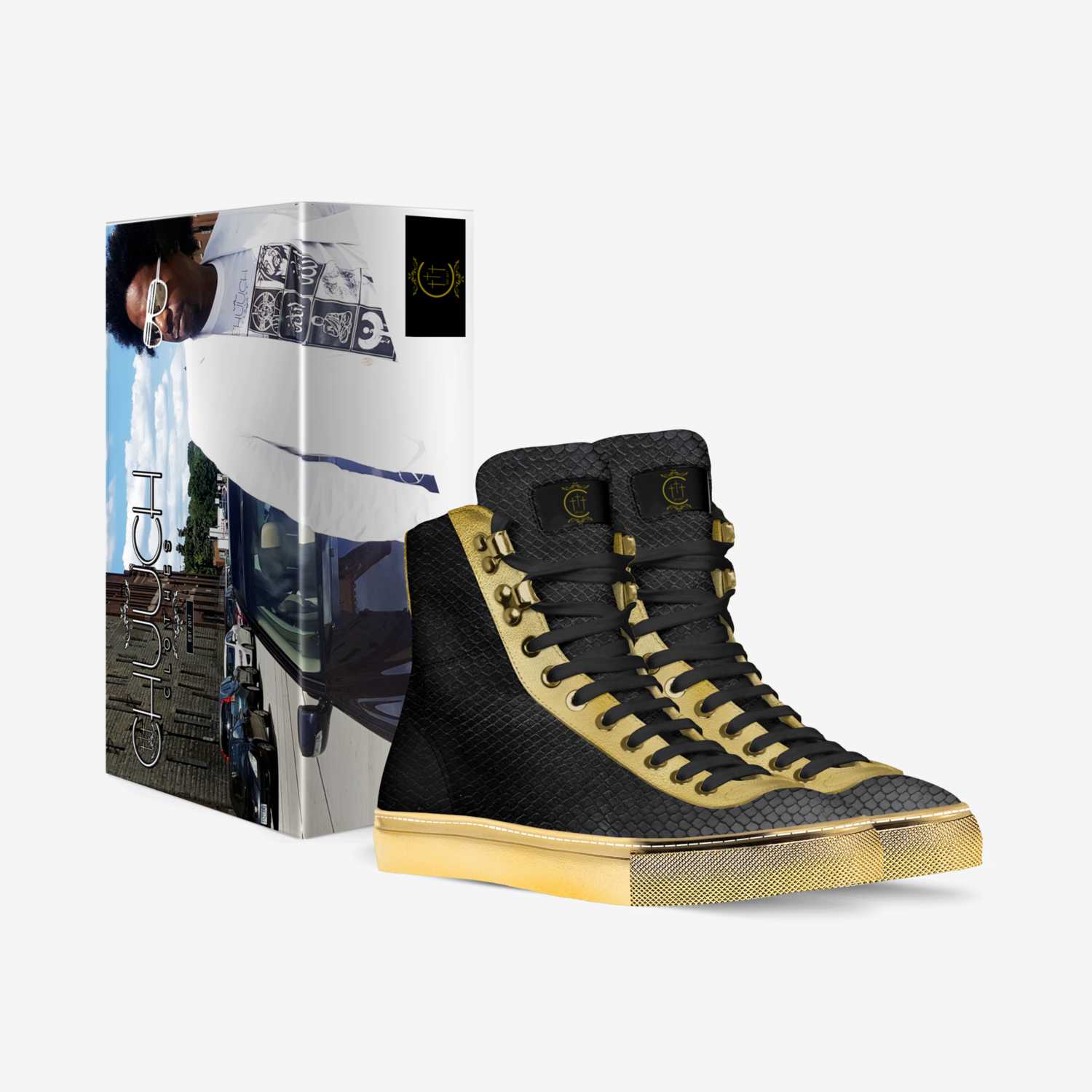CHUUCH LUX custom made in Italy shoes by James Porter Iii | Box view