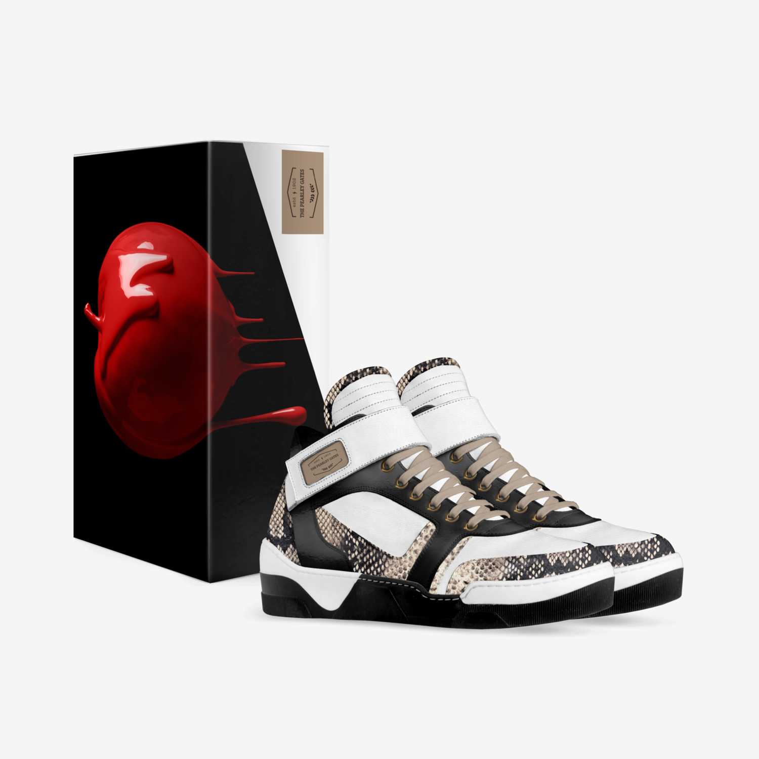 The Pearley Gates  custom made in Italy shoes by Danielle Walker | Box view