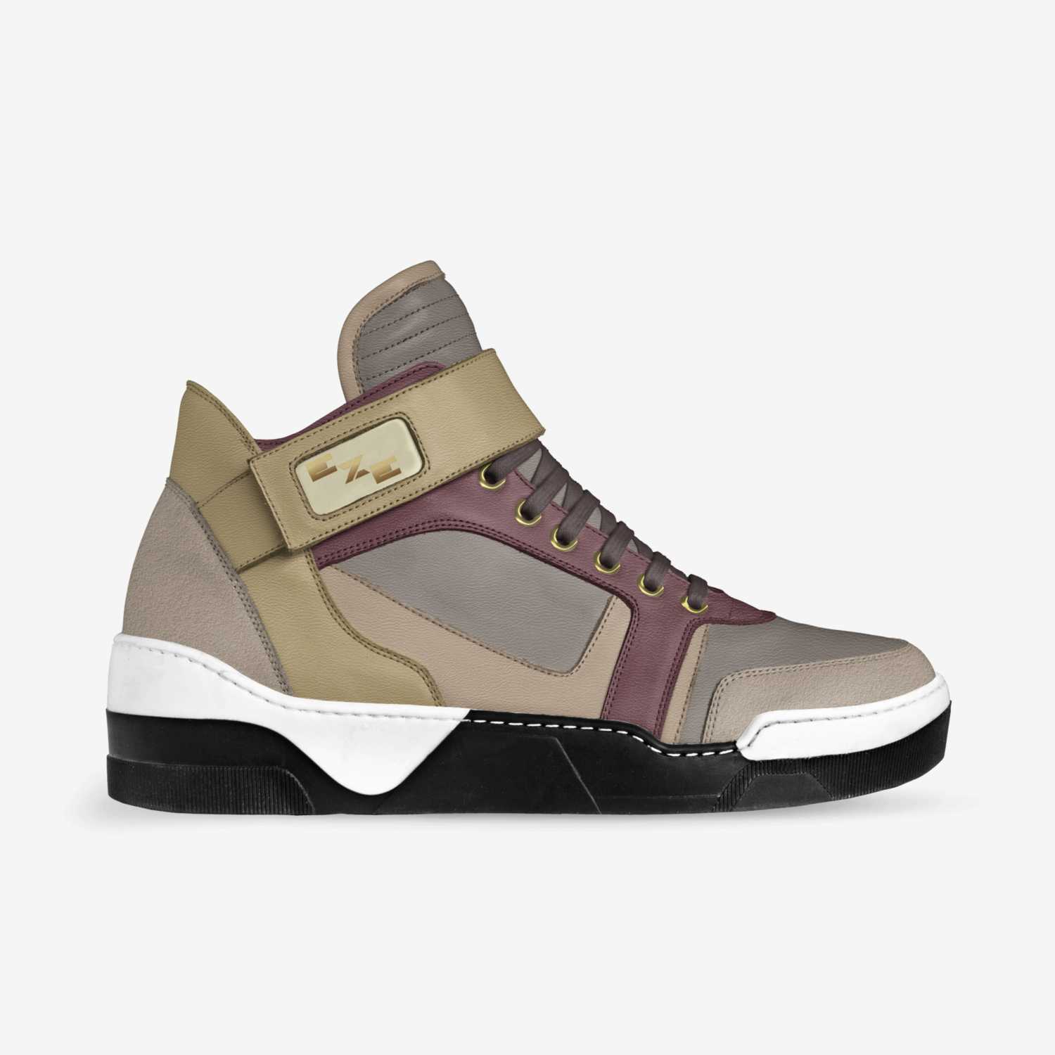 EZE custom made in Italy shoes by Nwanyieze Nwoke | Side view