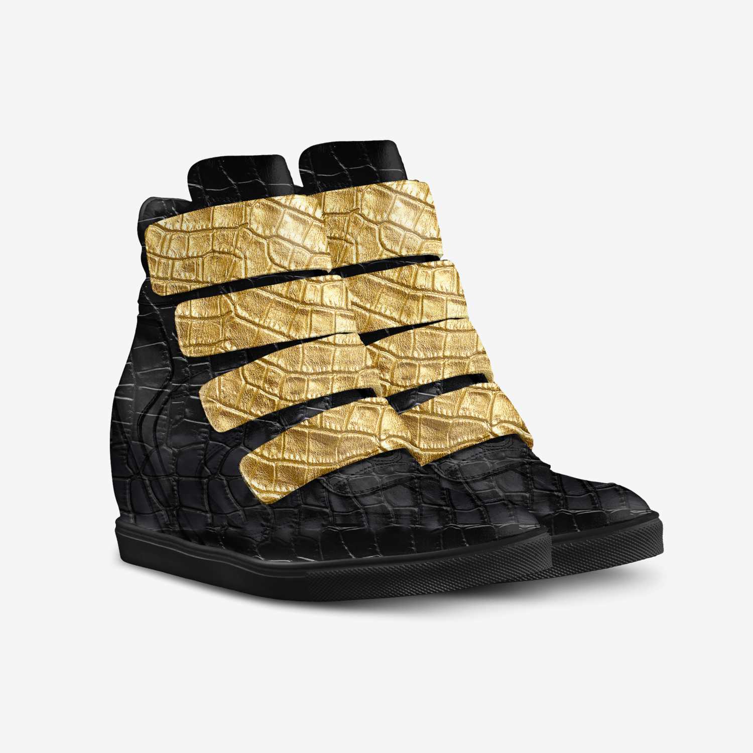 AZIZA custom made in Italy shoes by Trey Fx | Double view