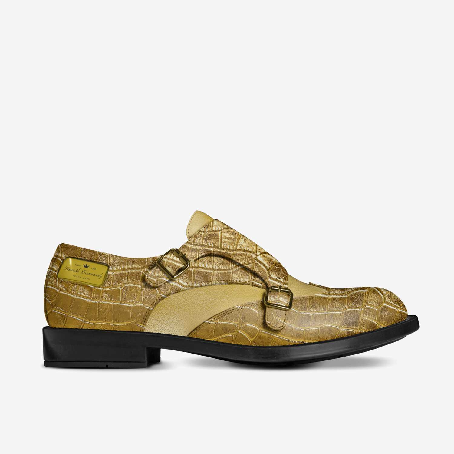 Smooth Criminalz custom made in Italy shoes by Walter Chism Jr. | Side view