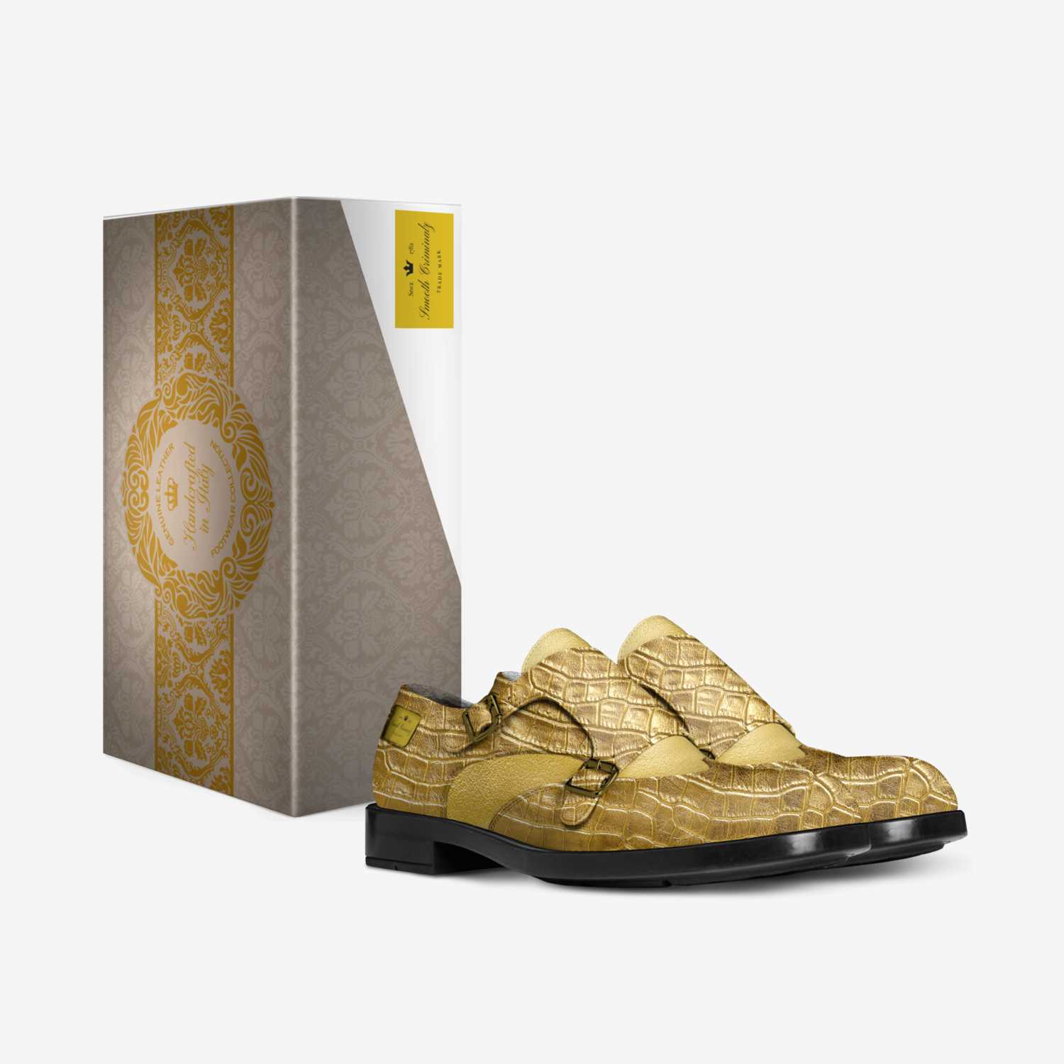 Smooth Criminalz custom made in Italy shoes by Walter Chism Jr. | Box view