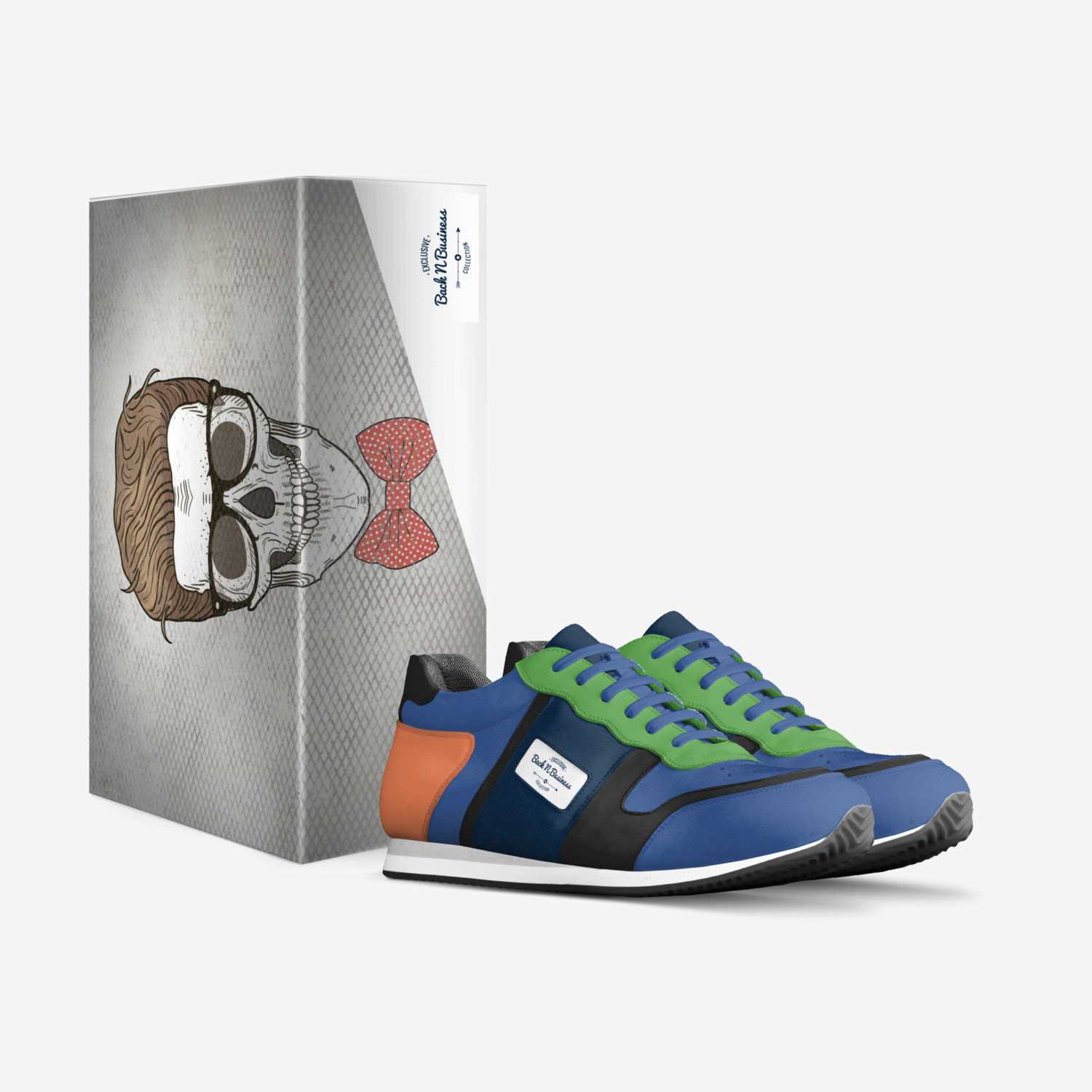 Back N Business custom made in Italy shoes by January Houghton | Box view