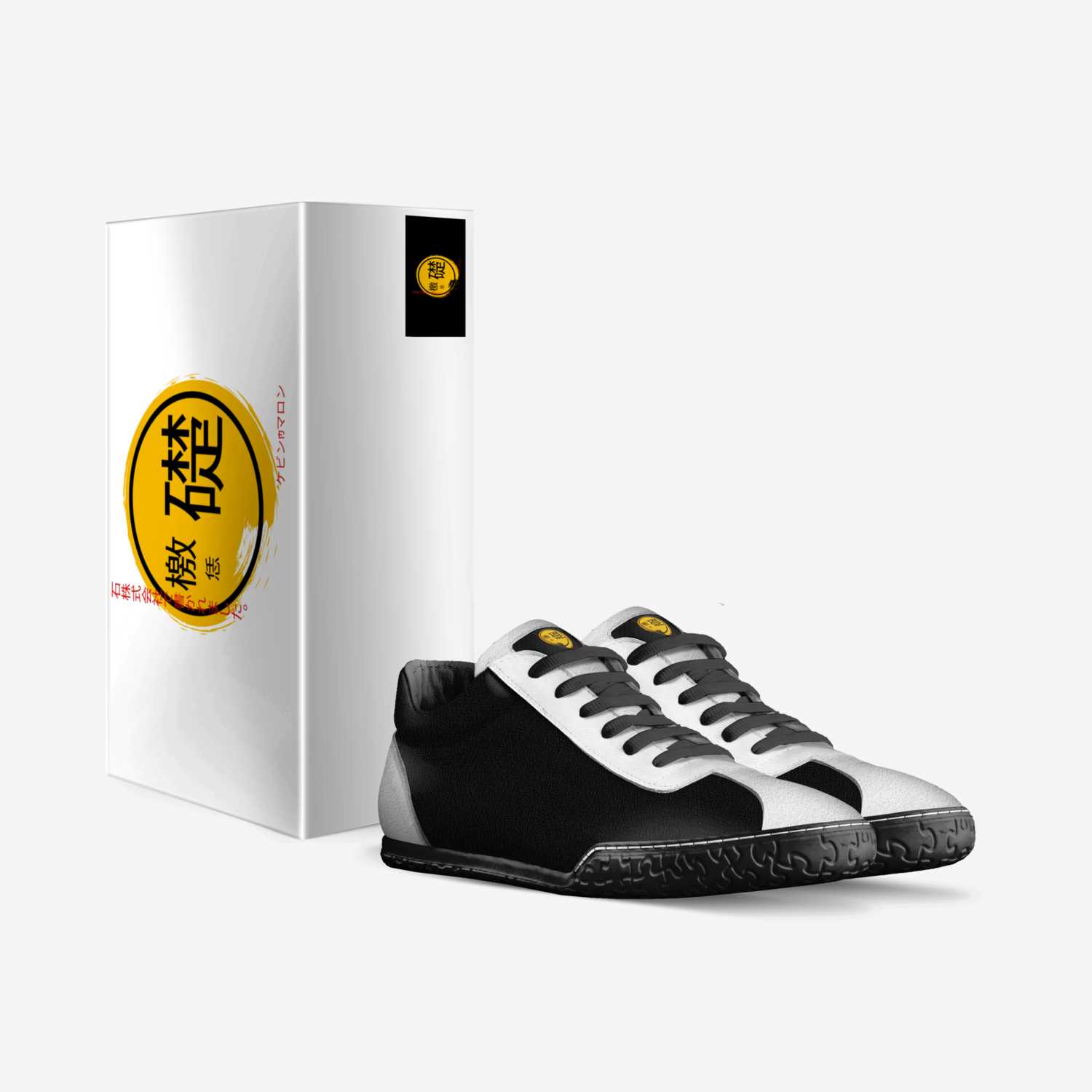 石株式会社で書かれました。BLK custom made in Italy shoes by Kevin Marron | Box view