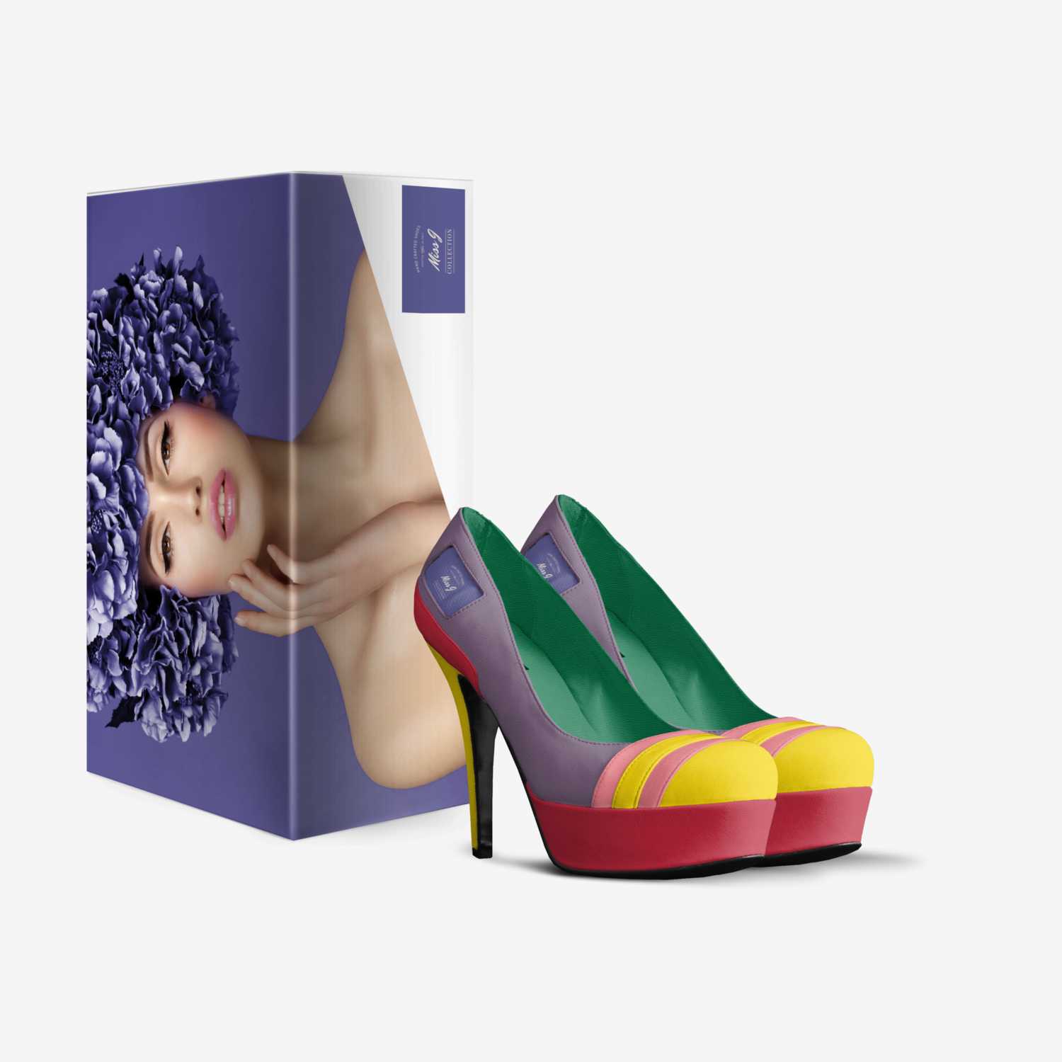 Miss J Before Dawn custom made in Italy shoes by January Houghton | Box view