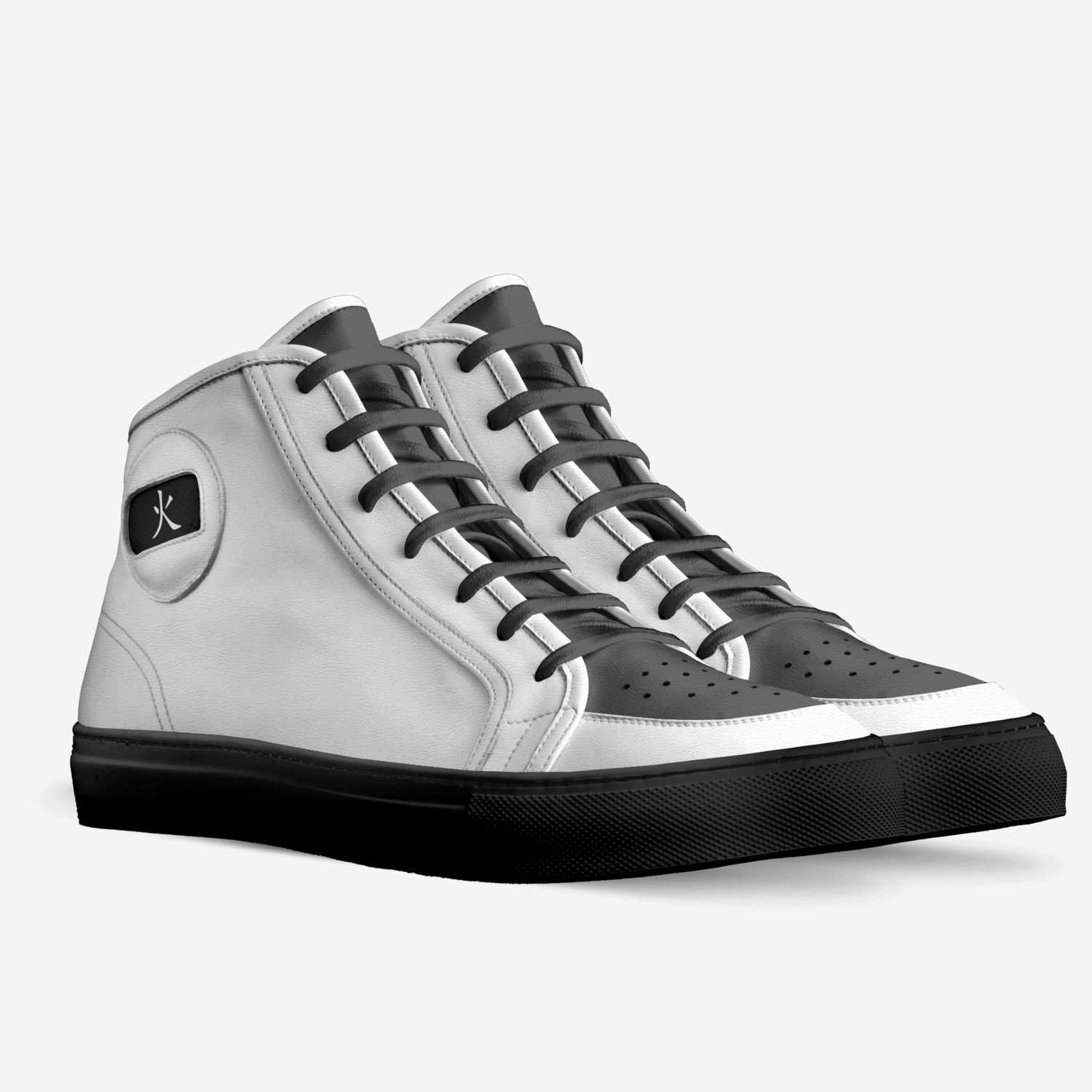 BLANĶO X custom made in Italy shoes by ķ ķ | Double view