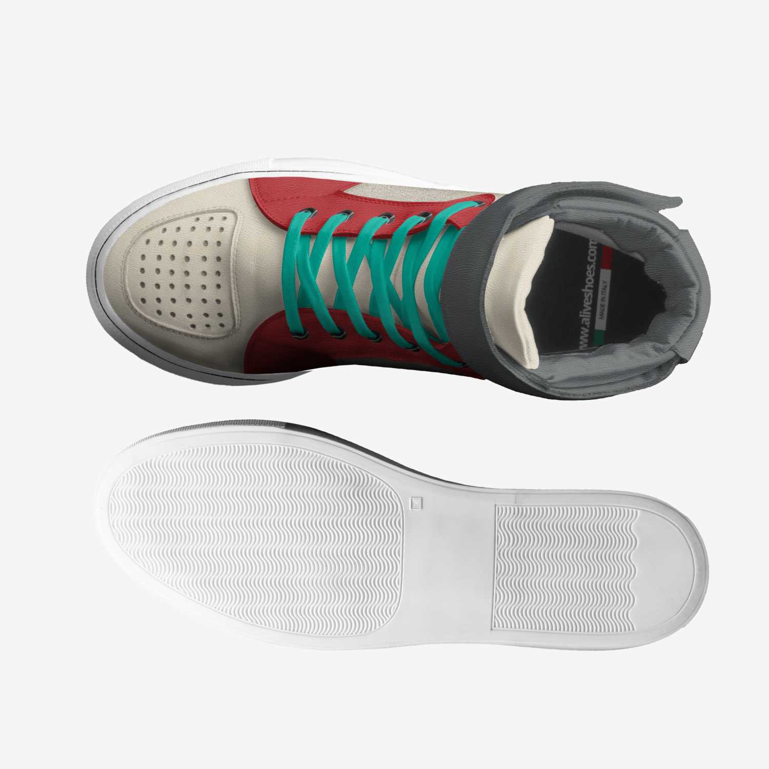 JoMo's custom made in Italy shoes by Jordan Jomo | Top view
