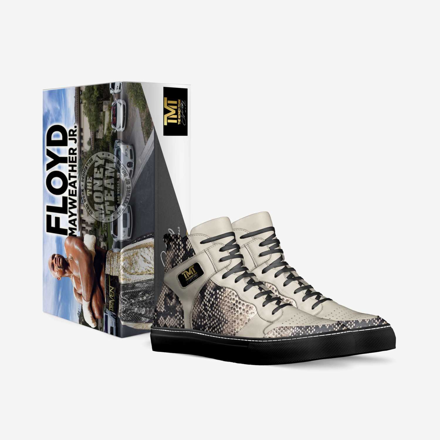 team money custom made in Italy shoes by Jason Oberly | Box view