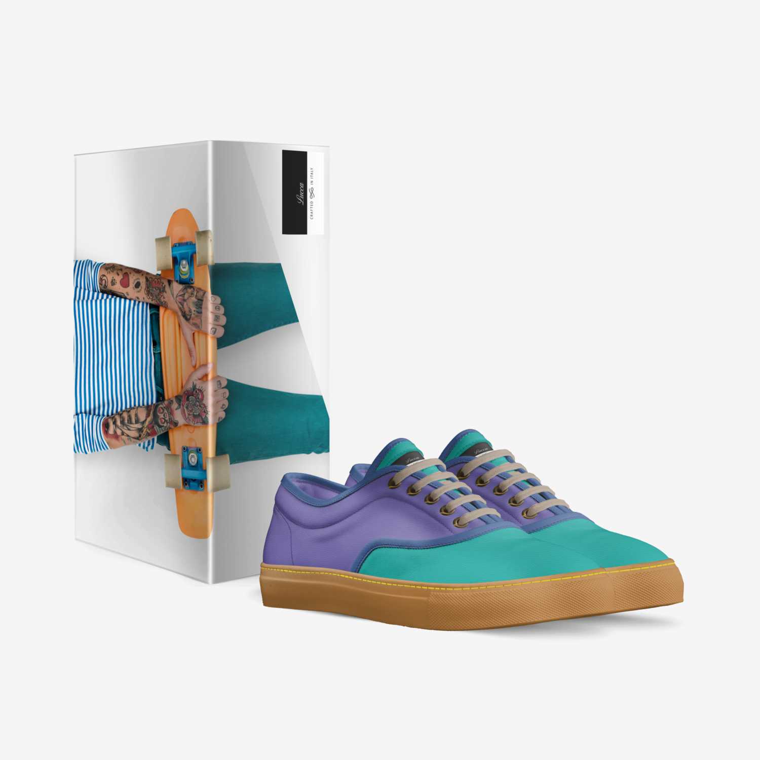 Lucca custom made in Italy shoes by İlksen Seher öztürk | Box view