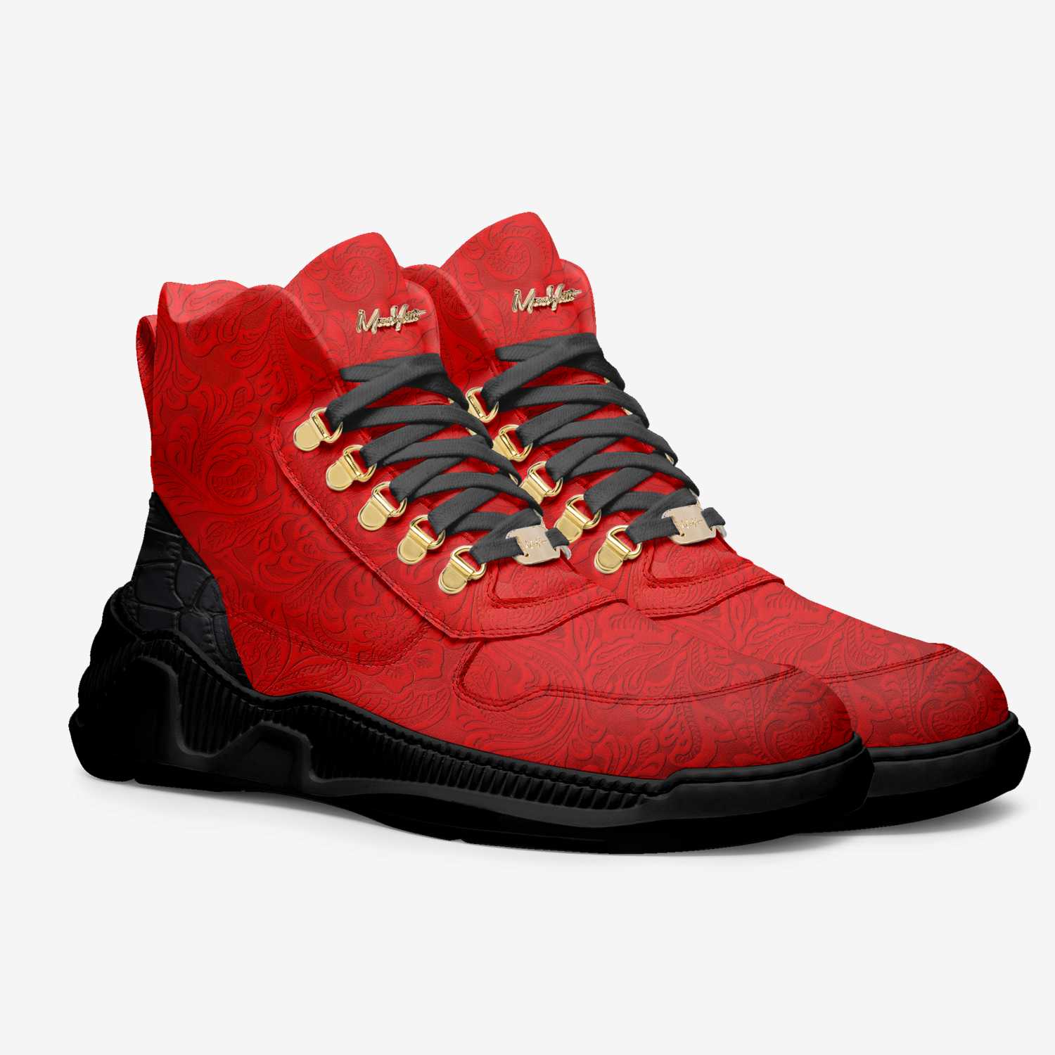 Moneyatti TrapV5 custom made in Italy shoes by Moneyatti Brand | Double view